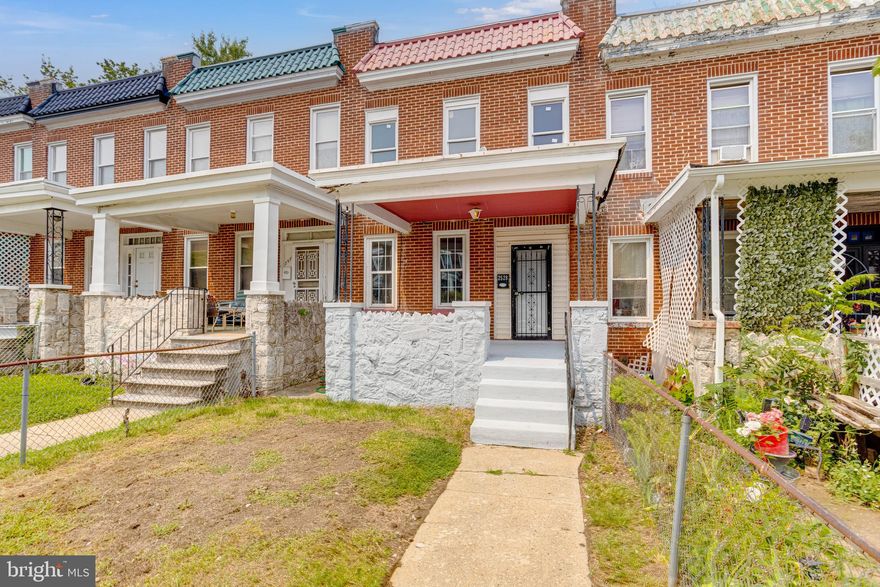 You will love this newly remodeled interior row home.  Features 4 bedrooms, 1 and a half baths, new carpeting throughout, kitchen renovation including brand new cabinets, countertops, and stainless steel appliances. New vinyl laminate flooring  throughout the main level, new bathroom vanity, and toilet. Large rear porch with fenced in yard along a quiet corridor, and much more. Just minutes from The Maryland Zoo, Rawlings Conservatory, Cylburn Arboretum, Loyola University, Druid Lake and lots of local stores and markets.

Pets are on a case by case basis and require 2k / month Rent. Security Deposit with Pet is 1k