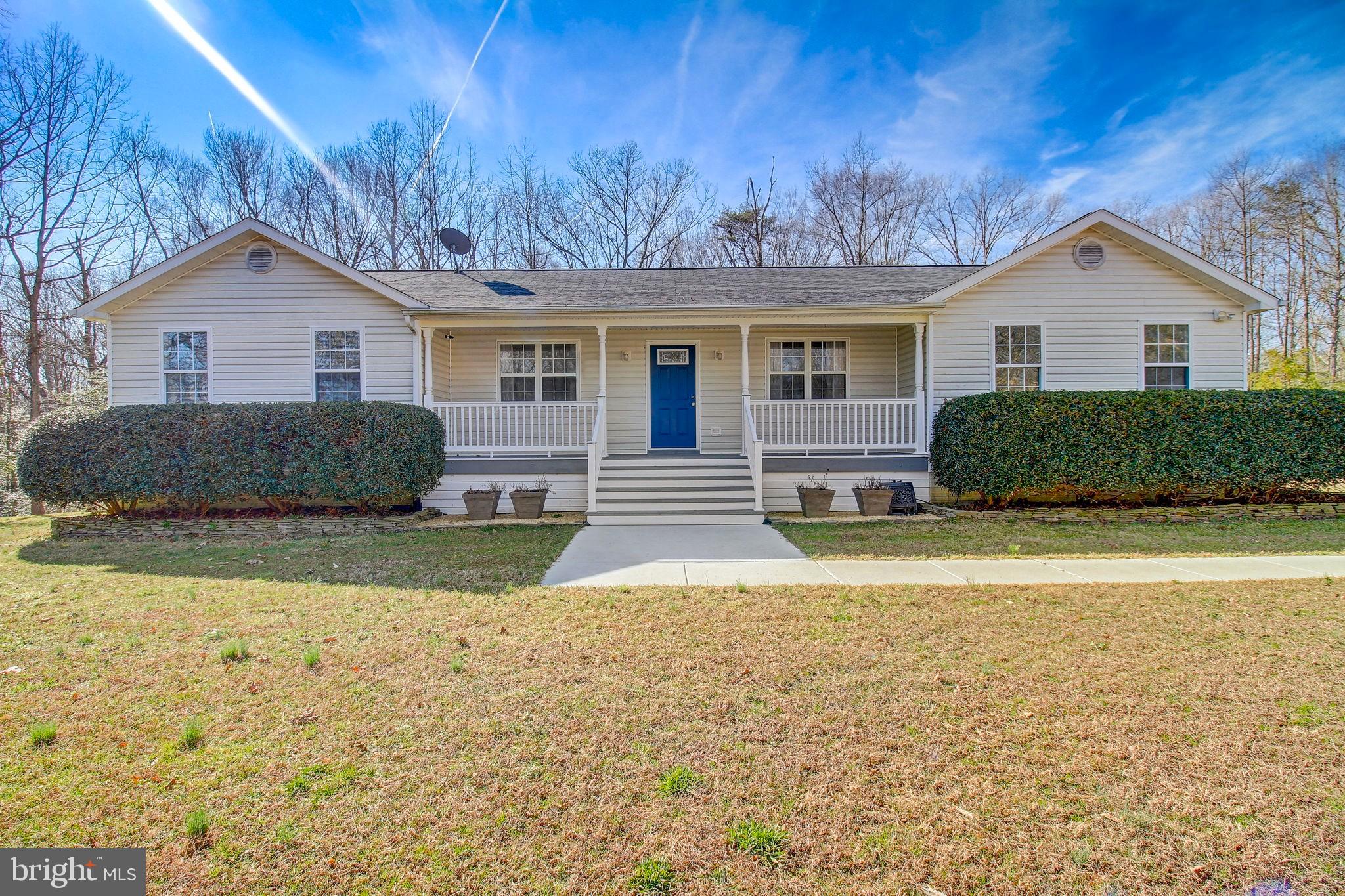 Here's your chance to own a fabulous home in Hughesville, MD!
Clocking in at approximately 4400 Sq. ft., and sporting an oversized detached 2 car garage (with included car lift) This home is going to surprise you! Not only does the home offer a large lot surrounded by trees, but it ALSO includes 2 ADDITIONAL Perc'd lots that are over three acres each!
Not only does it have vaulted ceilings on the main level and HUGE kitchen and Dining rooms, but it also has the space and rough ins to add a second FULL KITCHEN in the basement! That's right, the basement can actually be used as a second dwelling unit if you so desire, or use the space to create the ultimate home entertainment center!
Don't forget to check out the new asphalt driveway and the newly installed composite deck on the rear of the home and of course, what home would be complete without the additional office and hobby rooms on the main level! The hardwood floors on the main level still look new and there is endless possibility to make this house the perfect place to call home!
In addition to the natural beauty of the lot ßand location, the home is also located just moments away from the Patuxent river which offers nearby fishing and boating opportunities for a quick weekend escape.