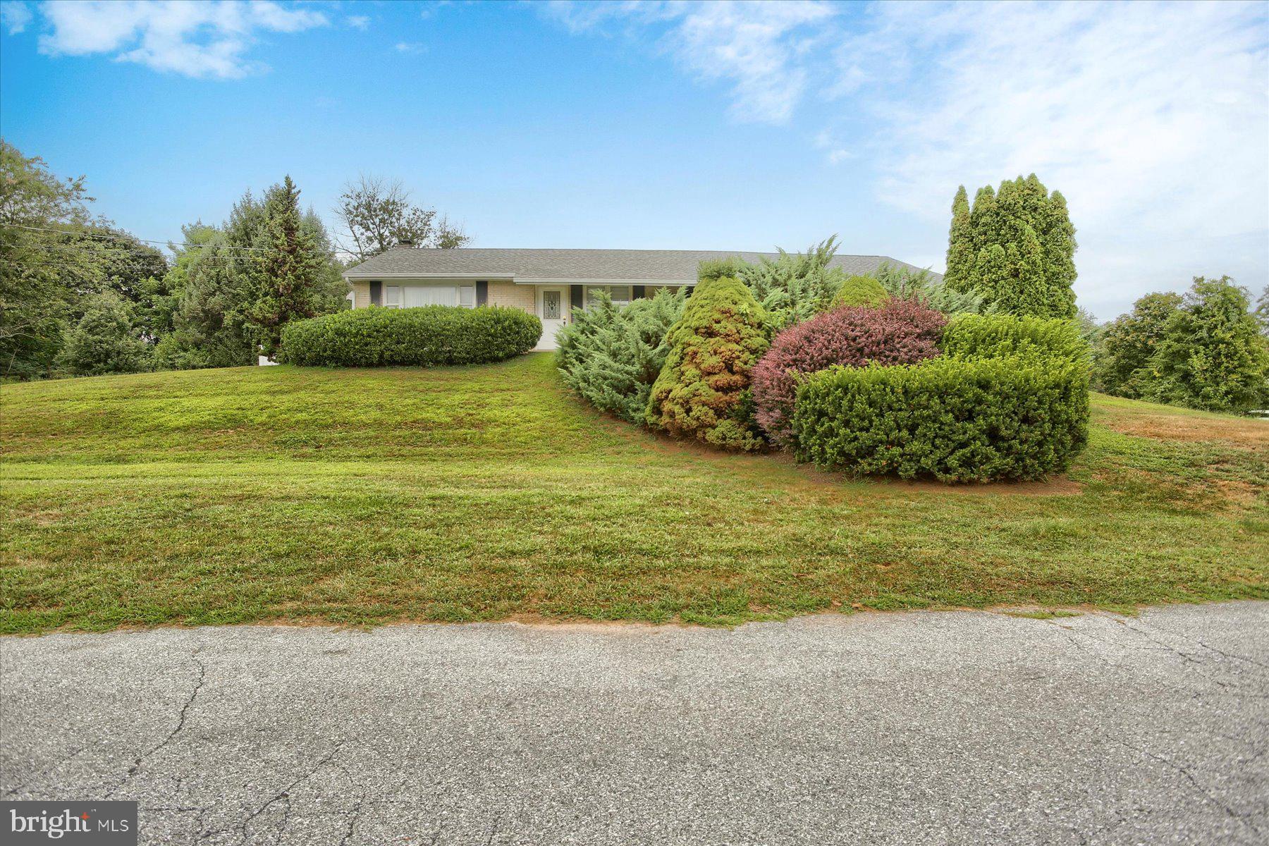 Charming All-Brick Ranch in West Shore School District. Discover this well-built, all-brick ranch home with classic swirled-texture ceilings, set slightly above the street level and ideally located on a quiet cul-de-sac with no through traffic. Inside, you’ll find three spacious bedrooms, two full baths, and a bright, oversized living room perfect for family gatherings. The kitchen was completely remodeled in 2010 with timeless white cabinetry, a stylish tile backsplash, and sleek granite countertops. The lower level expands your living space with a large family room, abundant storage, and a convenient chair lift from the main level for safe and easy access. Step outside to enjoy a large backyard—ideal for entertaining, gardening, or simply relaxing. This home offers unmatched convenience: Across the street from Red Land High School - Less than ½ mile to the middle school and under a mile to the elementary school. Easy access to Route 83, with both Harrisburg and York just 15–20 minutes away. This is one-level living at its best—a move-in ready home with thoughtful updates and a location that checks all the boxes.