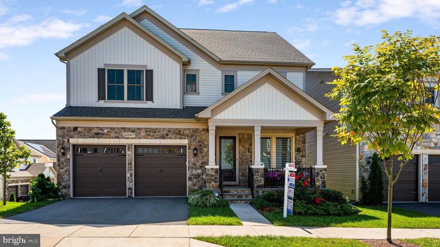 Discover this stunning 6-bedroom estate home, with 5001 total square feet living space perfectly positioned on a premium lot in the sought-after Cabin Branch community. This former Winchester model home showcases top-of-the-line finishes and fixtures throughout. 

- As you step inside, you're greeted by an expansive open floor plan with soaring 12-foot ceilings throughout. hard wood floor throughout main level extend to stairways and 2nd floor open sitting area.

- The rare entry-level in-law suite, complete with an ensuite bath, provides both convenience and luxury. 

- The main level also features a private home office and seamlessly flows into a formal dining room, a spacious family room, and a gourmet eat-in kitchen. This chef's kitchen is a masterpiece with top-of-the-line appliances, an oversized island, upgraded cabinetry, a beautiful backsplash, and stunning granite countertops. 

- Upstairs, you'll find four generous bedrooms and three full baths, including a primary suite that is a true retreat. This sanctuary boasts two walk-in closets, a tray ceiling, and a spa-like ensuite bath with dual granite-topped vanities, an eye-catching soaking tub, and an oversized stall shower. 

-The finished lower level offers a spacious recreation room, an additional bedroom, a full bath, plenty storage space, and direct access to the treelined backyard, perfect for outdoor entertaining. 

- Additional features include an attached 2-car garage, a charming front porch, and a serene backyard where you can relax and watch wildlife. 

- Enjoy all the amenities this community has to offer, including a swimming pool, clubhouse, sports fields, tot lots, and more, all just minutes from the Prime Outlet Mall, Black Hills Regional Park, and I-270.