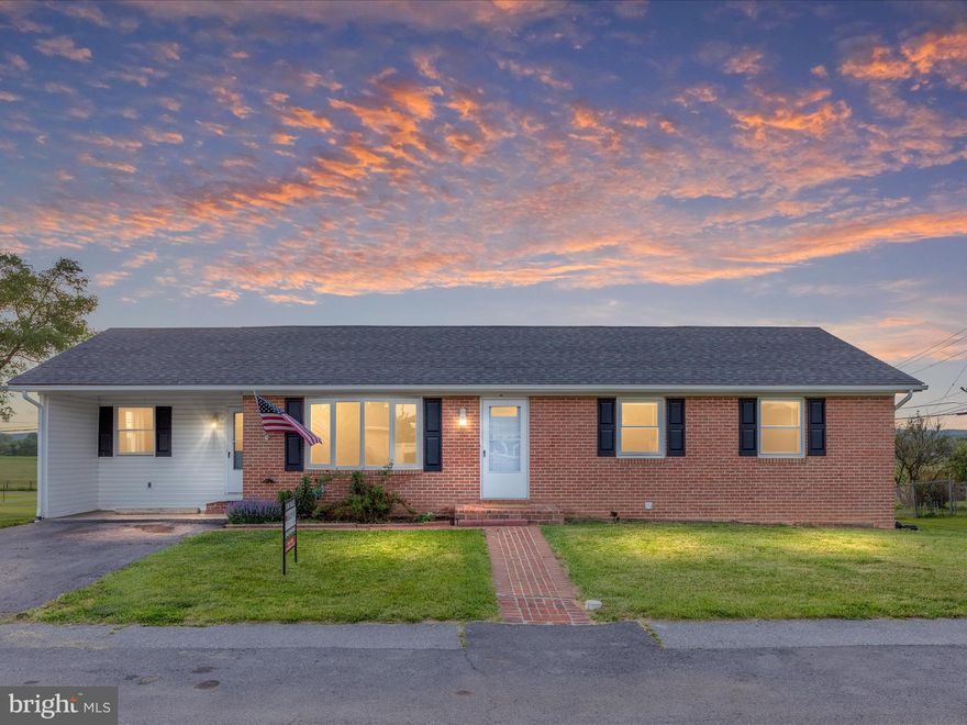 3 bedroom, 2 bath ranch with basement on a quiet street just minutes from I81 off of exit 5 (inwood exit). Large yard that has a fully fenced back yard ready for whatever you decide to use it for. Basement is unfinished for when you are ready to expand your living space the way you want. Come see this home for yourself to get a good look at the well cared for home. New roof and HVAC in 2017.