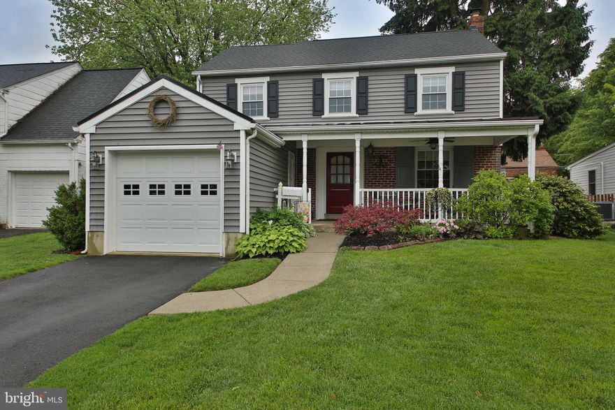 This recently updated home which will provide you the stylish and comfortable living you are looking for is nestled in the highly desirable Overlook Hills setting of Abington Township, adjacent to the beloved Roychester Park and the sought after Overlook elementary school. From the moment you arrive, the home’s undeniable curb appeal stands out as the modern, renovated Colonial to capture your attention. A covered front porch with metal farmhouse style roof welcomes you to sit, relax and enjoy morning coffee or unwind with evening cocktails. Inside you will be thrilled with the gourmet kitchen that is truly the heart of the home with a large island that family and friends can gather around while entertaining. The Kitchen features (3) pendant lights, large farmhouse sink, antiqued white cabinetry, contemporary glass tile backsplash and Viking appliances. Of special note, just off the kitchen, is a stylish bar room with wine cooler and coffee station that is sure to add a touch of luxury and enjoyment to your everyday living. Gleaming hardwood floors, plantation shutters and sliding barn style doors add charming character to the open floor plan while the inviting, light filled Family room with gas fireplace will be so welcomed on winter nights. In addition to the many noteworthy, upscale kitchen amenities you will be excited to also find a renovated, vaulted and beamed ceiling full bath showcased by a stand-alone soaking tub, tiled and pebble stone frameless glass shower offering the spa life feel today's buyers desire. Upstairs, you will find the three bedrooms are generously sized, two offering lighted ceiling fans, along with the added convenience of a second floor laundry. Step outside to a fully fenced backyard, perfect for pets, with newly installed paver and blue stone hardscaping. The rear yard has plenty of space for outdoor play and quiet relaxation with a shed for added functionality. You won't find anything lacking in this home to meet all of your needs and desires—This move-in ready home truly has it all, charm, modern upgrades and an unbeatable location to enjoy a wonderful lifestyle for years to come. Don't wait, make your appointment today!