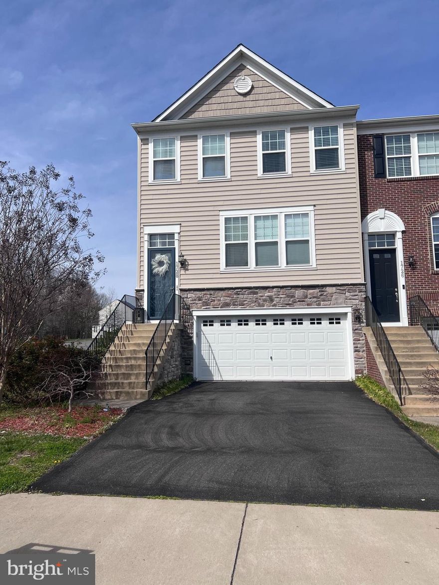 !!!LOCATION LOCATION  !!!!end-unit townhome w 2 ar garage, Energy Efficiency appliances, windows and doors, and privacy fenced backyard. gourmet Kitchen w granite island and spacious countertops. Walkout to deck. Stainless steel appliances, hardwood floors, 3 finished levels. Walkout basement to private patio. Lots of storage and daylights!1 hr notice, appt online