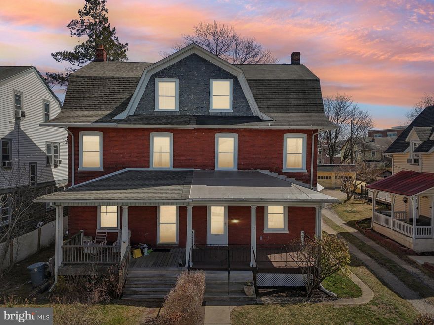 Welcome Home to 17 S Merion Ave! Step onto the most inviting front porch, a true year-round retreat where you can sip your morning coffee, unwind after a long day, and soak in the charm of every season. Inside, this completely renovated brick twin welcomes you with an expansive living and dining area, flooded with natural light from an abundance of windows. The stunning white kitchen is a chef’s dream, featuring brand-new appliances, ample butcher block countertops, and a seamless flow for effortless cooking and entertaining. A convenient powder room and access to a spacious, private, flat yard complete the main floor—perfect for outdoor gatherings or peaceful relaxation. Upstairs, the luxurious primary suite boasts a double closet and a beautifully designed ensuite bathroom, complete with a double vanity, oversized walk-in shower with an extra-large niche, and ample storage. A generous second bedroom, a full bath with a tub/shower combo, and a laundry nook add to the home’s practical and stylish design. The third floor offers two additional bedrooms, ideal for family, guests, or the extra flex space you’ve been searching for—think home office, playroom, or creative studio! Nestled in the highly sought-after Lower Merion School District, this 4-bedroom, 2.5-bath home is just steps away from the charming shops and acclaimed restaurants along Lancaster Ave, including local favorites like La Colombo and Chopt. With easy access to major roads, public transportation, parks, and playgrounds, this is the home you’ve been waiting for. Don’t miss your chance to make it yours—schedule your visit today!