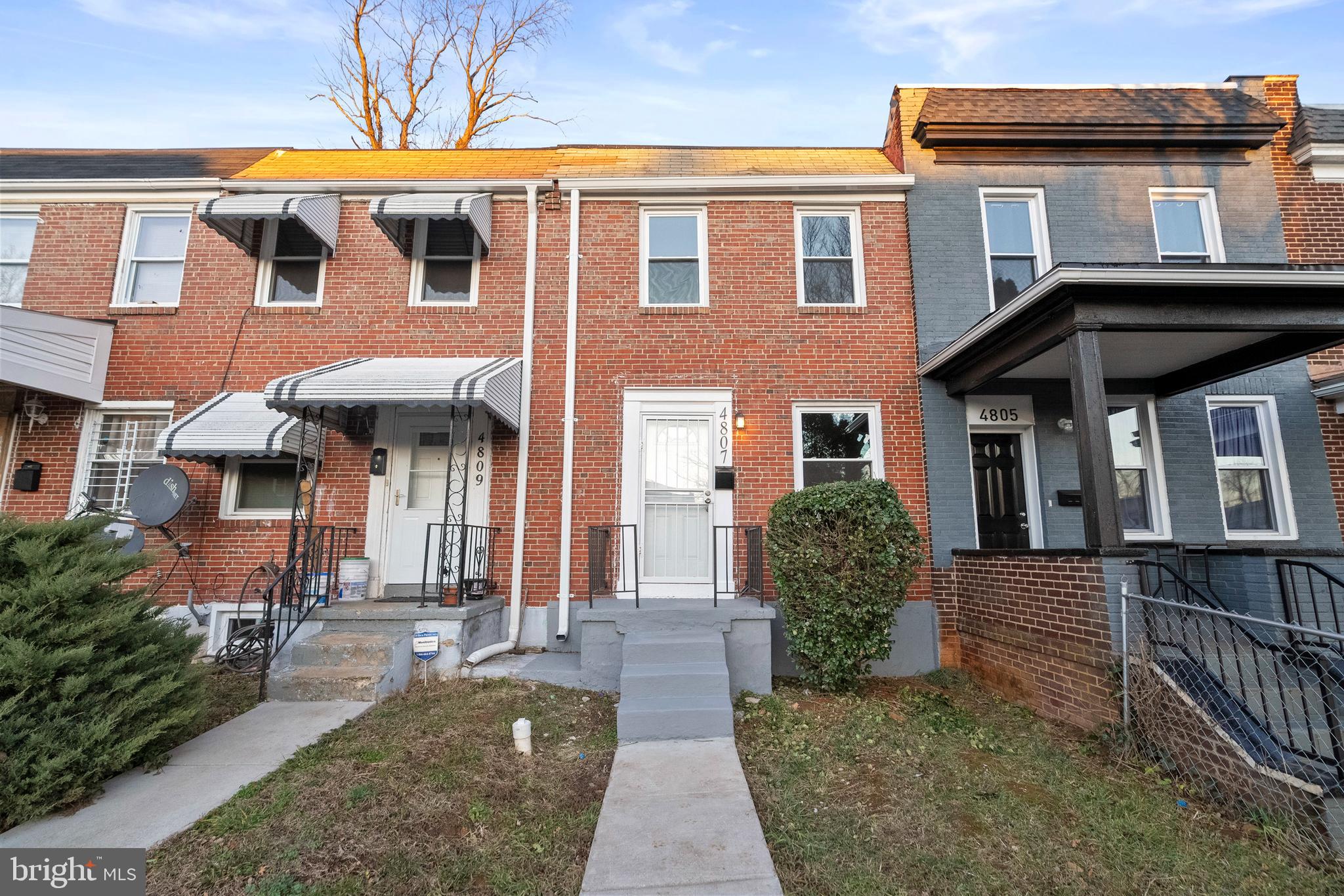 **$1,000 IN SELLERS CREDIT** Welcome to 4807 Cordelia Ave, a beautifully renovated gem in the heart of Baltimore! This stunning 2-bedroom(with possible 3rd bedroom in basement), 2-full-bath home boasts natural hardwood floors throughout, exuding warmth and character. The modern upgrades perfectly blend style and functionality, offering a move-in-ready experience. Enjoy the convenience of two off-street parking spaces, making city living a breeze. Whether you're relaxing in the cozy living spaces or entertaining in the updated kitchen, this home has it all. Don't miss out on this fantastic opportunity—schedule your showing today!