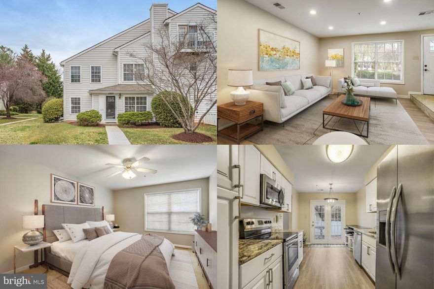 Spacious, Updated End-Unit Townhome with Great Amenities! Live in comfort and style with this beautifully updated townhome. The cozy family room is perfect for relaxation, and the formal dining room is ideal for hosting gatherings. The kitchen is a delight with white cabinets, granite countertops, stainless steel appliances, and an adjacent breakfast room. This home features spacious bedrooms, including an owner's suite with an ensuite bathroom, ensuring a private and comfortable retreat. Enjoy outdoor living on the large back deck. Convenience is key with an attached garage and driveway, and peace of mind is provided by the condo association covering exterior maintenance and lawn care. Community amenities enhance this living experience, including a pool, paths, playgrounds, and a clubhouse. Located near fun attractions such as Seneca Creek State Park and Top Golf, and surrounded by great restaurants. With easy access to all major roads, I-270, and the MARC train, this townhome offers both comfort and convenience in a prime location.