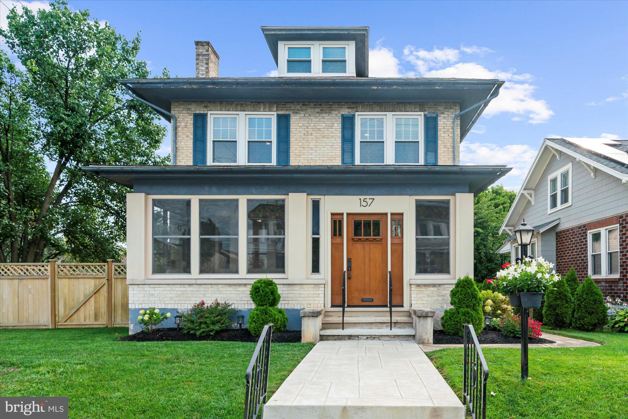 157 Tulpehocken Ave • West Reading, PA
19611
Back on the market, financing fell through (not appraisal). This beautifully restored 1920 Arts &
Crafts / American Foursquare sits on a large corner lot ( 0.21 acre) with rare, detached 3-car
garage, a unicorn in West Reading. The home first hit the market in early August and went under
contract within days; it’s back only due to buyer financing, and we expect strong interest again.
Book your tour ASAP.
WHY YOU"LL LOVE IT:
ï‚· Killer kitchen, built for cooks. Custom KraftMaid cabinetry to the ceiling, Taj Mahal
level-7 granite, oversized island with prep sink, and a six-piece matching Thermador
suite—built-in fridge, 5-burner gas range + hood, dishwasher, speed oven/microwave,
and wine fridge.
ï‚· Truly walkable lifestyle. Stroll to shops, cafes, and Kimberton Whole Foods at The
Knitting Mills—the store is steps from bustling West Reading—and enjoy year-round
festivals on Penn Ave (Fall Fest, farmers’ market, and more).
ï‚· Hard-to-find parking & outdoor space. Detached 3-car garage with electric, a
thoughtfully landscaped corner lot with custom privacy fencing, window boxes, and
multiple spots to gather.
INSIDE, THE DETAILS MATTER:
A welcoming enclosed sunporch opens to a classic Craftsman living room with brick wood-
burning fireplace and custom oak built-ins. Clever window seating hides the radiant heaters and
adds storage. An inviting dining room anchors the first floor, adjacent to the magnificent kitchen.
The enclosed rear porch flexes beautifully as an office, playroom, craft room—your call. A
vintage-chic first-floor full bath retains original tile with an upgraded Kohler pedestal sink.
Upstairs: three spacious bedrooms, a second full bath, plus a versatile pass-through 4th bedroom
(ideal nursery/office/dressing room). A walk-up leads to the finished third-floor bonus level,
currently a home office with access to a charming widow’s watch for mountain and Fire Tower
glimpses. The daylight lower level expands your living space with a media/play area, laundry,
mechanicals, and walk-out to the side yard.
THOUGHTFUL UPGRADES & SYSTEMS:
ï‚· 200-amp electric panel
ï‚· Seven new Carrier mini-splits for efficient, zoned heating/cooling
ï‚· New energy-efficient windows throughout + new high-end front door
ï‚· Fresh interior paint, updated lighting & ceiling fans
ï‚· Sidewalk replacement coordinated with West Reading Borough, no cost to the new owner
upon completion
FAST FACTS:
 4 bedrooms • 2 full baths (plus full third floor which could be an additional bedroom)
ï‚· Built 1920; approx. 2,000+ sq ft of finished living space across four levels
ï‚· Lot 9,147 sq ft ( 0.21 acre)
ï‚· Detached 3-car garage + on-street parking
 Corner property in the heart of West Reading’s walkable grid.
THE STORY:
Originally listed August 11, 2025 and off-market by August 13, this home moved fast. It returns
solely due to a failed buyer financing, not condition or appraisal. Act quickly if you missed it the
first time.
Showing notes: Conveyed in impeccably maintained as-is condition. Contact your agent to
schedule a private tour, appointments expected to book quickly this week.
Social caption (copy/paste)
Back on the market, buyer financing fell through (not appraisal). West Reading unicorn: Arts &
Crafts corner lot + detached 3-car garage and a custom KraftMaid + Thermador kitchen. Walk to
Penn Ave festivals and Kimberton Whole Foods. First time out, it went under contract in days,
don’t miss your second chance. Message for a tour today.