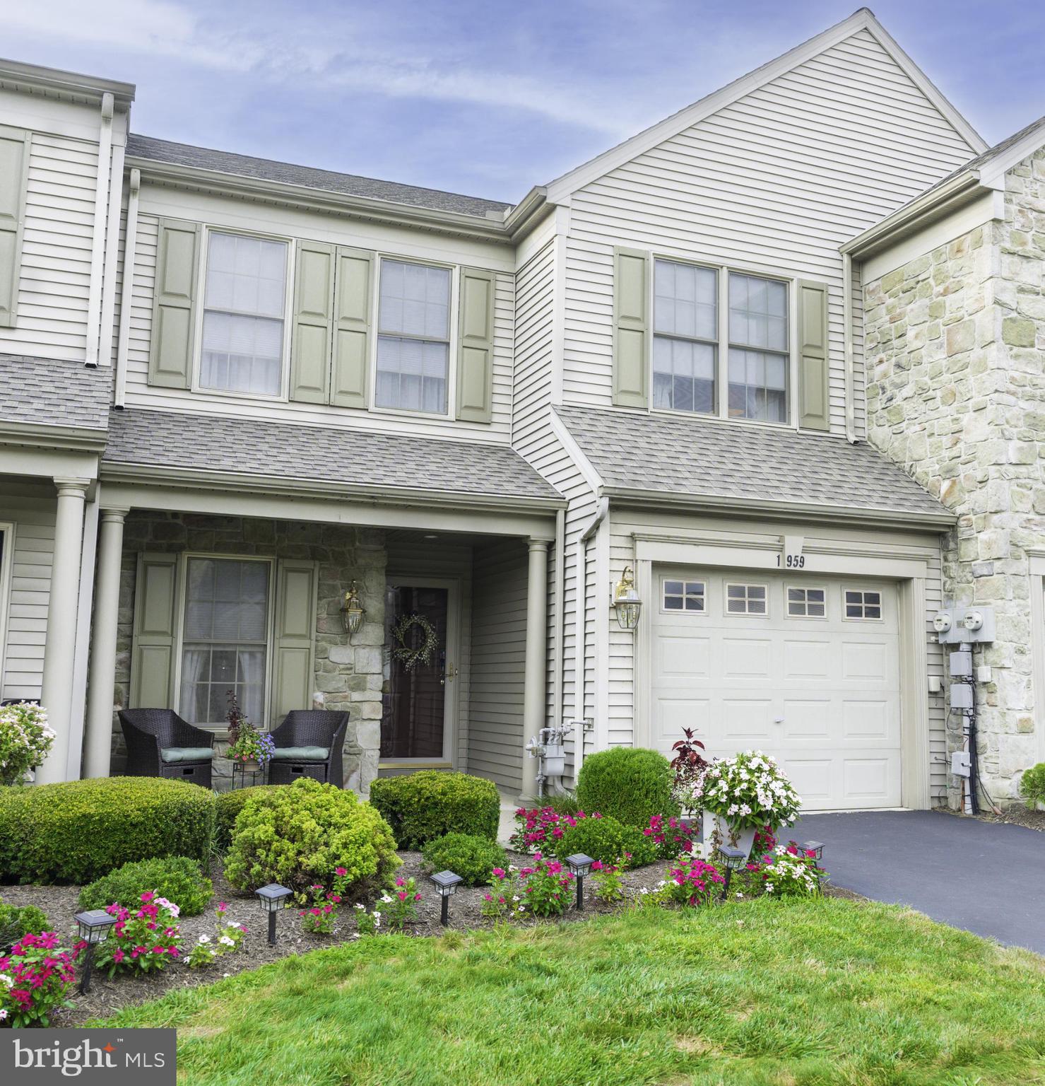 Nestled in the charming community of Deer Run Hummelstown, this delightful townhouse offers a perfect blend of comfort and convenience. Built in 2002, this traditional-style home features a warm stone and vinyl exterior that invites you in. With 1,980 square feet of well-maintained living space, it’s an ideal retreat for those seeking a cozy yet spacious environment. Step inside to discover a thoughtfully designed interior, showcasing a harmonious mix of hardwood, carpet, and vinyl flooring. The inviting living area is anchored by a gas fireplace, perfect for cozy evenings spent with loved ones. The main level flows seamlessly, providing an excellent space for entertaining or simply unwinding after a long day. The upper floor laundry adds a touch of convenience to your daily routine, while the attached garage and driveway ensure ample parking for you and your guests. Enjoy the benefits of a low-maintenance lifestyle with the association taking care of lawn maintenance and snow removal, allowing you to spend more time enjoying the nearby jog/walk path. Deer Run Hummelstown is not just a place to live; it’s a community that offers easy access to local amenities, parks, and shopping. Experience the warmth of this neighborhood and make this charming townhouse your new home. Embrace the lifestyle you’ve been dreaming of!
