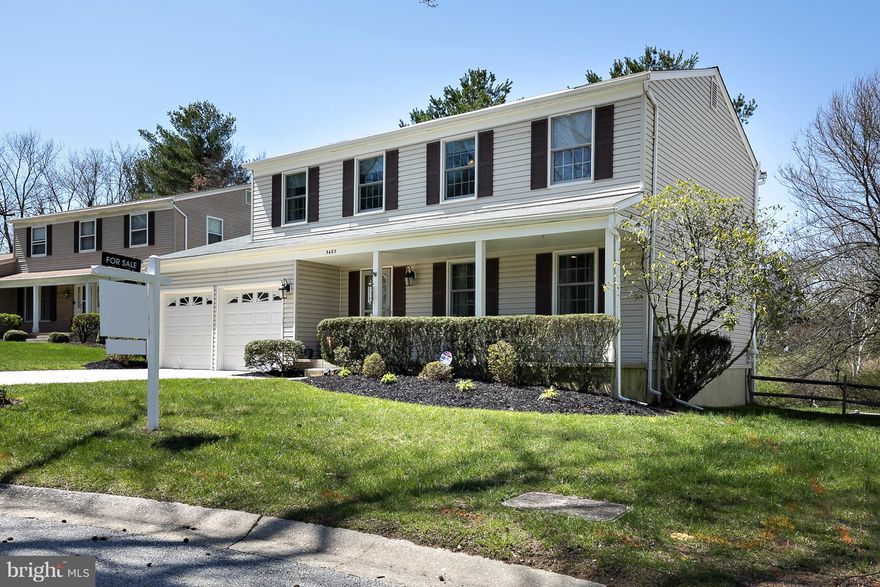 Wonderful Home at the end of a cul de sac with a great backyard fully fenced. Large driveway to 2 car garage. Updated and beautiful this home is move in ready and waiting for you to call it home! Gorgeous new flooring. New wood floors in living room, dining and family rooms! New kitchen - granite and matching tile floor. Updated powder room, master and hall baths! Great place to call home!