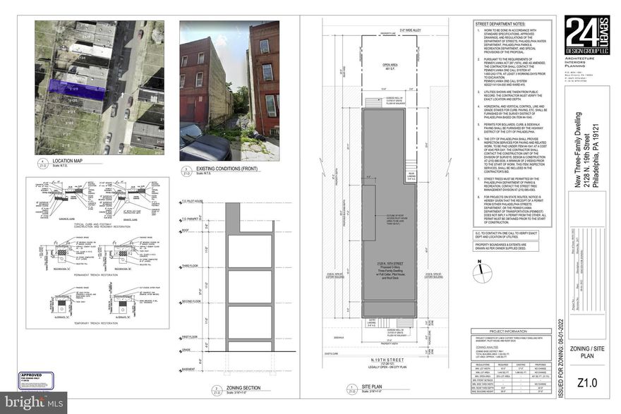 WELCOME TO BUILDABLE TRIPLEX VACANT LOT IN 19121 ONE OF THE HOTTEST ZIP CODE THIS PROJECT COMES WITH APPROVED ZONING PERMIT FOR 3 UNITS. THE LOT SIZE IS  17*81. YOU CAN DO NICE SIZE TRIPLEX WITH EFFICIENT FLOOR PLAN TO MAXIMIZE YOUR RENT. THE LOCATION HAS BEEN RAPIDLY DEVELOPING. YOU MAY SEE MULTIPLE NEW CONSTRUCTION IN THE SAME BLOCK. PLEASE ALSO CHECK 2112 N 19TH & 2133 N 19TH TO BE SOLD. THEY CAN BE SEPARATE OR PACKAGE DEAL.
PLEASE DRIVE BY AND MAKE AN OFFER