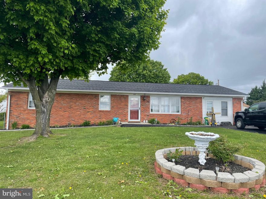 Come take a look at this nice brick rancher with a new roof, with 30 arch. shingles. 1647 square foot of living space.  Hardwood flooring in the living room, dining room, bedrooms and hallway.  Very nice lot, with a over sized driveway.  Storage shed to conveys with the property. A mud room that could be turned into another bathroom for the future.  Heat pump was replaced in 2019.