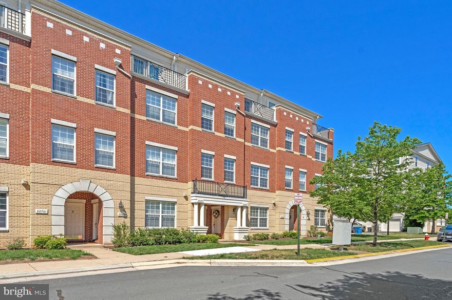 Welcome to the Residences at Brambleton—where comfort, convenience, and community come together. If you’re searching for a move-in ready home in an unbeatable location, this freshly painted ground-level, two-story condominium with an attached one-car garage is the perfect fit. Home has been virtually staged.
The main level features an open-concept floor plan with a spacious living and dining area, powder room, and an updated kitchen with luxury vinyl plank flooring installed in September 2024. The kitchen features granite countertops, tile backsplash, a stainless-steel Samsung microwave (July 2022), alongside newly installed (May 2025) stainless-steel LG side-by-side refrigerator, LG gas range, and a Midea dishwasher.  A walk-in pantry and direct garage access make everyday living and grocery unloading exceptionally convenient. Upstairs, luxury vinyl plank flooring was installed in October 2022 throughout the level. The spacious primary suite offers 2 walk-in closets, private en-suite bathroom, and a balcony—perfect for relaxing at the end of the day. Two additional bedrooms share a hallway bathroom, and the upper-level laundry room includes an LG washer and dryer purchased in May 2025 for added convenience. Brambleton is a premier master-planned community offering exceptional amenities designed for an active, walkable lifestyle. Residents enjoy more than 18 miles of paved trails, multiple pool complexes with lap lanes, splash pads, and spas, numerous parks and playgrounds, tennis and pickleball courts, volleyball and basketball courts, baseball fields, dog parks, a kids’ bike track, catch-and-release fishing ponds, community garden/greenhouse, and a vibrant Town Center featuring dining, shopping, a movie theater, fitness center, and public library. The Beacon Crest Pool is located less than 500 feet from the home, while the Community Center Pool is approximately half a mile away. A nearby tot lot adjacent to Beacon Crest Pool includes a playground and swings. Verizon Fios service is included in the HOA fee and provides high-speed fiber-to-the-home internet and Fios TV for reliable connectivity and entertainment. Commuters will appreciate the convenient location with easy access to Loudoun County Parkway, Route 50, the Dulles Greenway, Dulles International Airport, and the Ashburn Silver Line Metro Station just 4 miles away. For added peace of mind, the seller is offering a one-year Cinch Home Services warranty.