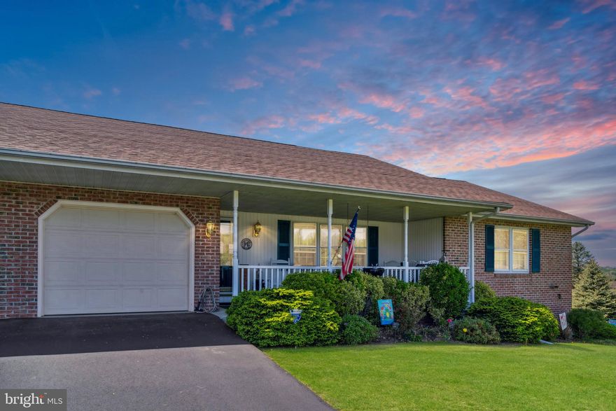 Welcome to 11948 Oakton Drive!   This beauty is a well-maintained brick ranch-style duplex on a spacious corner lot in the Woodcrest community.      Offering a 2-bedroom, 2-bath layout, this home has 1,326 square feet of single-level living with an open layout and no HOA.   Private corner lot gives you the space you need with just enough yard to maintain.

Features include a comfortable living and dining area, kitchen with ample storage, main-level laundry, and a 1-car garage. The primary suite includes a private bath, and the second bedroom is ideal for guests or a home office.

Recent updates: Dishwasher (2022), Heat Pump (2023), LVP flooring, sealed driveway, and new hose bibs at the garage and deck.

Conveniently located just minutes from Route 316 and about 6 miles from I-81, with easy access to Hagerstown, Chambersburg, and surrounding areas.

Close to the Waynesboro Country Club, Renfrew Park, shopping, grocery stores, and local dining.

A great option for low-maintenance living with comfort, updates, and accessibility.    So much to offer, schedule a showing and stop by today!