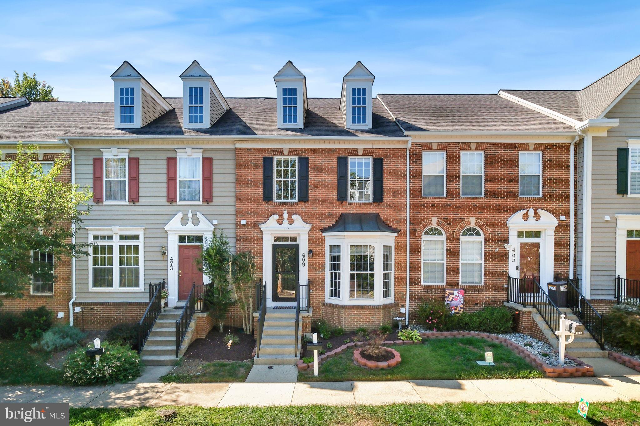 Welcome to this stunning traditional townhome that offers the space and feel of a single-family home, beautifully maintained by its meticulous owner. From the handsome brick exterior to the thoughtfully designed interior, every detail has been lovingly cared for.
Move-in ready with new carpet, gleaming hardwood floors, fresh custom paint, and so much more, this home combines comfort and elegance at every turn. A sun-filled bay window brightens the front living room, flowing seamlessly into the formal dining room—perfect for elegant entertaining.
The expansive floor plan continues into the chef’s kitchen with center island, featuring a gas cooktop, microwave, double wall ovens, and a cozy breakfast area. The adjoining family room, with its inviting gas fireplace, opens to the deck—an ideal spot for summer gatherings. Outside, enjoy a private rear courtyard with hardscaping and the convenience of a large two-car garage.
Upstairs, retreat to the spacious primary suite with two walk-in closets and a private bath, along with two additional bedrooms. In total, this home offers 3 bedrooms, 3.5 baths, and two versatile dens—perfect for home offices, guest rooms, or hobbies. The finished lower level provides incredible flexibility with a large recreation room, two dens, full bath, ample storage, and a second gas fireplace.
Beyond the home, take advantage of all the Lakeland/Kentlands lifestyle amenities—including outdoor pool, sports courts, walking paths, playgrounds, and more. Just a half-mile to Downtown Kentlands, you’ll find Whole Foods, Starbucks, Cinepolis, and endless dining and shopping options right at your fingertips.
This remarkable home blends comfort, elegance, and community living in one of the area’s most sought-after neighborhoods. Don’t miss this opportunity to make it yours!