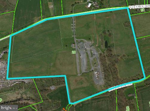 This property will be offered at Public Auction on Thursday, May 12, 2022, at 6pm. The listing price is the opening bid only and in no way reflects the final sale price. 10% down due at auction, 2% transfer tax to be paid by purchaser, real estate taxes prorated
Outstanding one-of-a-kind property is located just minutes from Rt. 83 and PA Turnpike and formally housed a large excavation company and concrete contractor. The approx. 16,000 sq. ft. office/shop is nestled in the center of 80 acres of gently rolling pastures, perfectly framed by white vinyl fencing. The shop housed approx. 30 trucks and heavy equipment for the excavation/trucking company. The 7,450 sq. ft. shop consists of 3 large truck bays measuring 67’ x 21’, 67’ x 21’ and 67’ x 31’7” with complete oil and air systems, hot water pressure washer and electric. In addition, there are 2 smaller overhead garage doors for service vehicles. Included in the shop building are large open spaces for material storage, parts room, over 5,901 sq. ft. of individual office space including dispatch, executive and estimator offices, conference rooms, restrooms, lunchroom and over 1,600 sq. ft. of open office space. Other buildings and improvements include a surprisingly large 3,100+ square feet renovated 2-story home that features 3 bedrooms, 2 full & 2 half bathrooms, nice kitchen, 2nd floor master suite, nicely finished basement, detached 2 story 1,408 sq. ft. horse barn with 4 modern horse stalls, acres of fenced pastures, 4 run in sheds, well maintained farm pond and significant stream.