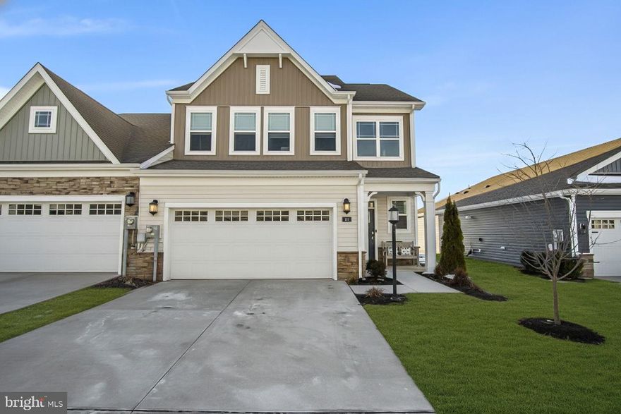 Welcome home to 80 Boneset Drive, located in Amblebrook Gettysburg. This beautifully maintained Lennar-built Laguna model offers 4 bedrooms and 3.5 bathrooms, with exceptional flexibility and comfort thanks to two primary suites, one on the main level and one upstairs. This layout is perfect for multigenerational living, guests, or giving you the freedom to choose your ideal primary retreat. This home is packed with desirable upgrades, including a whole-house water softener, an absolute must-have in the Amblebrook community, already installed for your convenience. Additional enhancements include pendant lighting in the kitchen, a custom tile backsplash, undercabinet lighting, updated cabinet hardware, and ceiling fans throughout. The open-concept kitchen and living area create a welcoming space for entertaining or everyday living. All appliances convey, and a transferable HVAC warranty adds extra peace of mind. Step through the rear slider and enjoy beautiful sunset views under the included 10’ umbrella, providing a peaceful backdrop to your evenings. The two-car garage offers ample storage, and the home is being offered with a quick close available. Amblebrook is a vibrant, resort-style community featuring a state-of-the-art clubhouse, fitness center, indoor and outdoor pools, pickleball and tennis courts, walking trails, and a full calendar of community events, making it one of the best places to live for active, low-maintenance living. Ideally located just minutes from historic downtown Gettysburg, with convenient access to Harrisburg, and approximately 15 minutes to the Maryland line, this home offers an easy commute to shopping, dining, medical facilities, and regional travel routes. Don’t miss this move-in-ready opportunity in one of Gettysburg’s premier communities, schedule your private tour today!