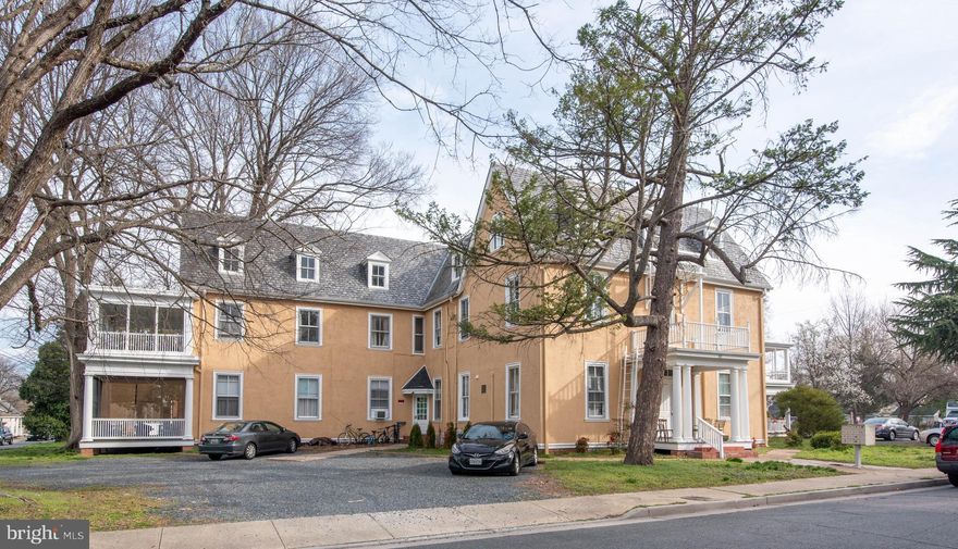 List price to be opening bid at online only auction.  Online auction to be conducted on Auctioneers website.  Bidding begins Friday, November 8th & ends Wednesday, November 13, 2024 at 1:00pm.  Exceptional opportunity to purchase a fully leased 18-Unit Apartment Complex in Easton, with 2 buildings. The building on North Street (NS) has 12 units; and the building behind and backing Cherry Street has 6-two story townhouses.  There is off street parking on the left front side of North Street, and more parking in back of the townhouses on Cherry St.  There is 19,431 sq. ft. of above grade living area on 1.01 acres of land, according to SDAT; the buildings have a total of 24,247+/- sq. ft., including 4,816+/- sq. ft. in the lower level. The NS building has 2-story porches on both the left and right sides of the building. 

Recent improvements include: Over half the units were recently updated.  Some of the updates include new mini-split systems, updated kitchens, W/D hookups, appliances, Quartz counter-tops, bathrooms, lighting and freshly painted. 

Location: The town of Easton MD is the County Seat of Talbot County and is situated in the heart of the beautiful Eastern Shore.  Easton has a rich colonial tradition, and 18th- and 19th-century architectural treasures define Easton’s vivid history.  The apartment complex is listed in the National Historic Registry.  Only a one-and-a-half-hour drive from both Baltimore and Washington DC or just a couple of hours from Philadelphia, make a day trip possible.

Current Gross Monthly Scheduled Rent Of $30,320
Current Gross Annual Scheduled Rent Of $363,840

The North St. 3rd floor is currently vacant and has a potential for 3-4 more units, according to the sellers. But you would first need approval for renovation from the municipality  to determine exactly what can be added and how many units would be allowed. 

Unit Breakdown/Rent Roll:
North Street
Apt 1, 1BR/1BA currently rented for $1,390/monthly.
Apt 2, 2BR/1BA currently rented for $1,450/monthly.
Apt 3, 2BR/1BA currently rented for $1,950/monthly.
Apt 4, 2BR/1BA currently rented for $1,700/monthly.
Apt 5, 2BR/1BA currently rented for $1,850/monthly.
Apt 6, 1BR/1BA currently rented for $1,260/monthly.
Apt 7, 1BR/1BA currently rented for $1,400/monthly.
Apt 8, 1BR/1BA currently rented for $1,310/monthly.
Apt 9, 2BR/1BA currently rented for $1,650/monthly.
Apt 10, 2BR/1BA currently rented for $1,960/monthly.
Apt 11, Studio, currently rented for $825/monthly.
Apt 12, 1BR/1BA currently rented for $1,400/monthly.

Cherry Street Townhouses:
Apt 14, 2BR/1.5BA currently rented for $1,800/monthly.
Apt 15, 2BR/1.5BA currently rented for $2,000/monthly.
Apt 16, 2BR/1.5BA currently rented for $2,300/monthly.
Apt 17, 2BR/1.5BA currently rented for $2,200/monthly.
Apt 18, 2BR/1.5BA currently rented for $1,875/monthly.
Apt 19, 2BR/1.5BA currently rented for $2,000/monthly.

Select Projected Annual Expenses:
Taxes: $13,759
Insurance: $9,000
Electricity: $2,770
Water and Sewer: $6,830
Management/Repairs: $5,200
Landscaping: $1,860

With a population of around 17,000+ people, Easton is considered one of Maryland’s top SMALL places to live.  It is also considered the “big city” of Talbot County because of its sophistication and vibrancy.  Easton is at the heart of the Shore’s arts and culture scene, as it is home to a prestigious theater, fantastic dining options, renowned art galleries and impeccably curated museums.