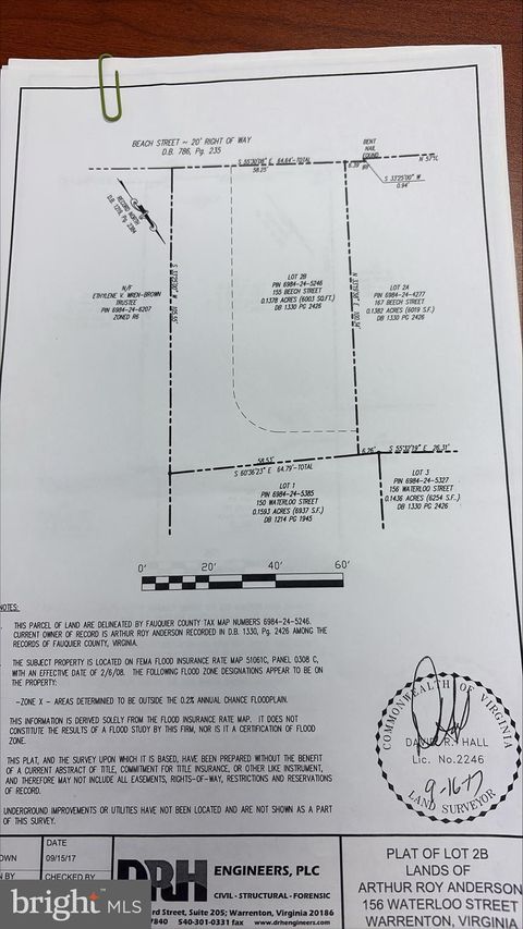 155 BEACH STREET WARRENTON VA 20186