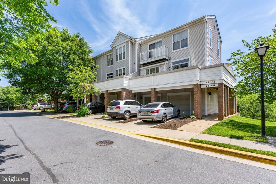 Location Location Location!!!  Welcome to the Hamptons , Located within minutes from  I270,  Costco and Sams club  Library ,Downtown Gaithersburg , Train Station,walk to the Mall, shopping ,Dinning , Public Transportation. This Beautiful Townhouse Totally Renovated top to bottom, move in to a upgraded home with all the bells and whistle, from the 1 car Garage and covered parking space in front the Garage  walk into the Bright  entry level foyer start with the new hardwood stairway to a spacious main level with all new hardwood, Open kitchen with breakfast nook all new stainless steel  Appliance double door Refrigerator , Granite Counter top Recess lights, new kitchen Cabinets  ,powder Room on main level and a fireplace to keep you warm in the winter months, open floor plan that leads to a large  front Balcony to enjoy your summer months.All new carpet from the stairway leads to the top level with 3 Bedroom and 2 Full Bath,master bedroom with new light and ceiling fan. This Home is move in ready  Hurry this one will Go Quickly.