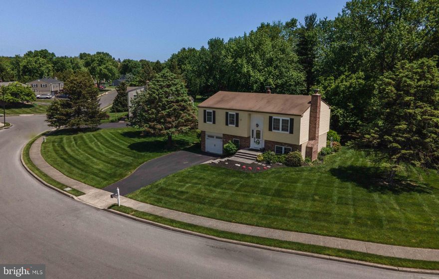 Absolutely lovely! The owner has made many desirable upgrades that include Newer Tilt-In Windows throughout except one in the powder room (lower level).  The shutters are new and were installed with the windows.  The gutters are one year old.  There is a 2001 Oil Tank, and NEWER lower level Pella Door slider with built in B-I Blinds. The home has 4 Bedrooms, 1.5 Baths and a 1 Car Attached Garage, three bedrooms on the upper level and an additional bedroom in the lower level.  The Kitchen is original and needs updating.  On the main upper level there is a full bath with a tub/shower combo. The flooring, toilet and vanity has been updated. The living room on the upper level flows into the dining room then to the kitchen.   The lower level has a family room with a wood burning fireplace that nicely connects to a dining area with slider to a peaceful backyard patio that overlooks a yard with mature trees and a 20’ storage shed.  Additionally, on the lower level there is a bedroom and hallway that leads to the laundry room with access to the garage. The garage door includes two remote controls and push button code access.  The powder room was just updated with new flooring, toilet and vanity, and a new utility tub was just installed in the laundry room.  Kitchen Refrigerator, Washer & Dryer are included.  To complete this home, there is a fabulous yard where many happy times will be enjoyed.  This home is being sold "AS-IS",   Welcoming Curb Appeal, Inviting Home, Friendly Neighborhood and Ideally Located.  Information, although reliable, is not guaranteed and should be independently verified.  Measurements may not be exact and should not be relied upon.