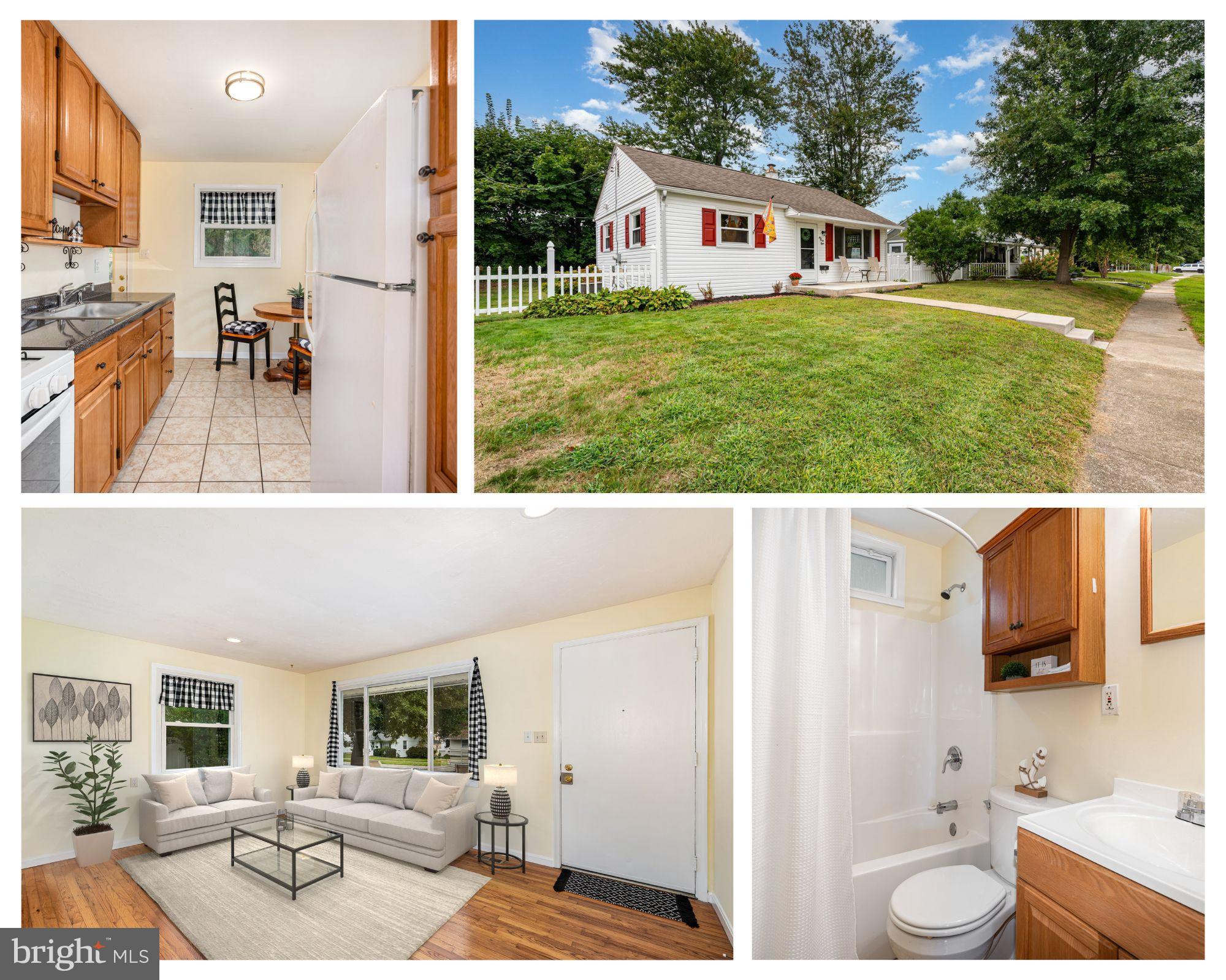 JUST LISTED!! This great single family home is located in Historic Havre de Grace and is ready for YOU! Home features 2 bedrooms and 1 full bath. Wood floors in the living room and bedrooms and ceramic tile in the kitchen and bathroom. All appliances convey and it's available now! You'll enjoy having everything conveniently located on one level including the laundry room with washer & dryer included! Come relax on the front patio or perhaps on the back patio with firepit! The rear yard is fenced and features a nice size storage shed. This home is conveniently located to all that the great town of Havre de Grace has to offer. Schedule your tour today!