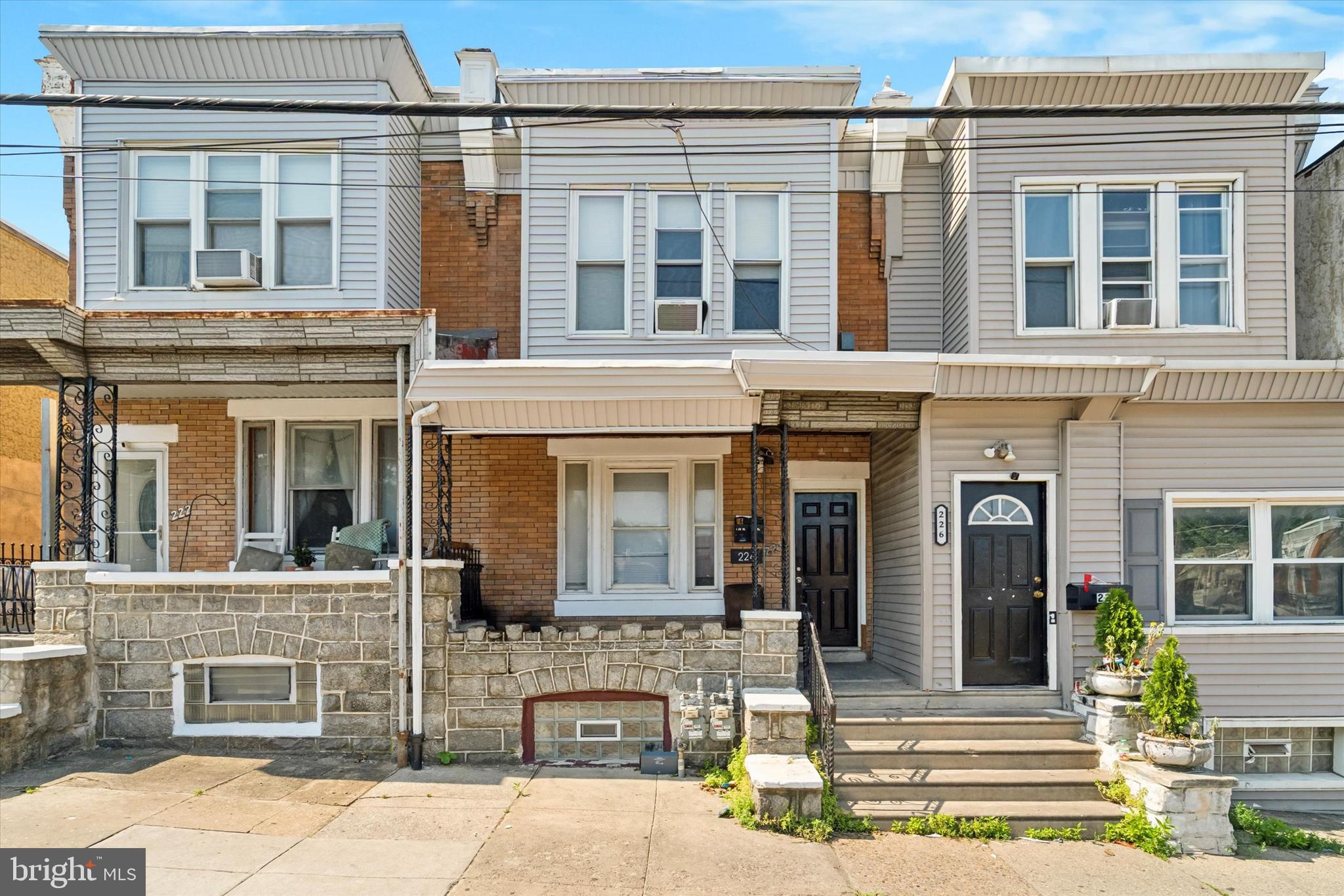 **GREAT CONDITION DUPLEX FULLY OCCUPIED**This property will make an excellent first investment or perfect addition to a growing portfolio. Building features include: Classic Philly front porch, LVP Flooring throughout, modern kitchens with granite countertops, stainless steel appliance packages (Fridge, Range, Microwave Hood and Dishwasher), Separate Gas and Electric Meters for each unit and modern bathrooms with crisp white vanities, sleek tile and a shower tub combo or stand up stall shower. There is also a nice paved fenced in patio for the private use of Unit 1. The property is clean with great tenants. Unit 1 is paying $915 per month plus electric and gas. Unit 2 is paying $950 per month plus electric and gas. The owner pays water (average $60 per month). This building has licenses and lead certs. You couldn't ask for a better investment piece for the price. Schedule your showing or call for a private tour!