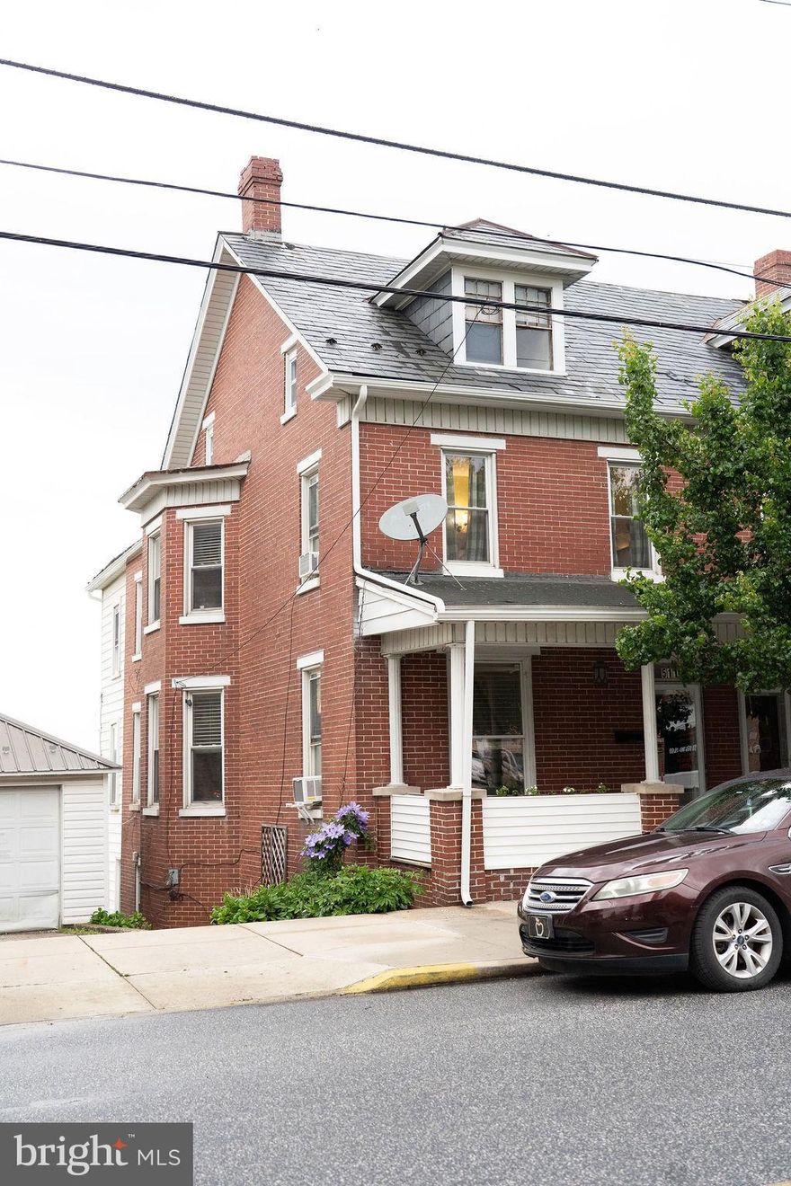 Looking for Space, Character, and a Prime Location in Red Lion Borough?  This Charming 1900s Brick Semi-Detached Home offers nearly 2,000 square feet of Finished Living Space and Classic Architectural details. Step inside to discover a Massive 15x28 Living and Dining Room combination, highlighted by gorgeous Nuetral Color Flooring and a Striking Marble decorative Fireplace—perfect for gatherings. The main floor offers a Completed Renovated Kitchen featuring White Shaker Cabinets and Quartz Countertops. Upstairs, you will find 3 Spacious bedrooms and a Full Bathroom. Storage is a breeze with an Expansive Basement and a Full Walk-Up Attic. Conveniently located within walking distance to Red Lion Area Junior and Senior High Schools, local parks,  shopping and the one and only Franklin Street Social. Schedule your private tour today to experience this perfect blend of historic charm and modern updates!