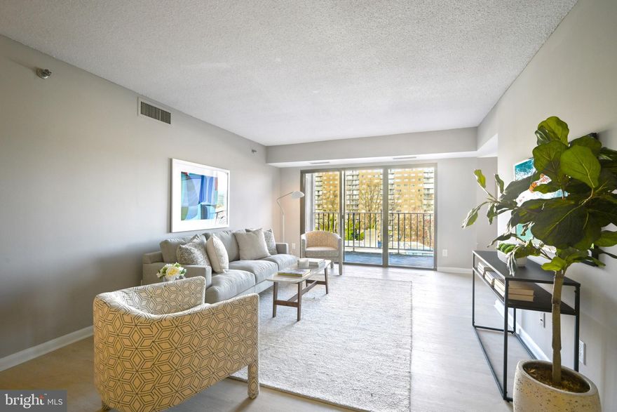 This is your opportunity to live in one of the best communities in Prince George's County, MD! The Raquet Club is a secure building with 24 hour front desk personnel,
elevators, gym access, swimming pool, tennis courts, and utilities included in the low condo fees! You will fall in love with this beautifully updated 2 bedroom / 2 bathroom condominium with easy access to the Silver Spring Metro and the University of Maryland is less than 10 minutes away! This turnkey home is freshly painted with new and durable LVP flooring. Features include an open floor plan allowing natural light to flood the space and your own private balcony. The kitchen is brand new and with stainless steel appliances, designer selections and ample storage and workspace. With spacious bedrooms, beautifully updated bathrooms, and generous closet spaces, this home is ready to move in. Centrally located, this property provides easy access to shopping, dining, and major transportation routes, making it an ideal home for those seeking both comfort and connectivity. ACT FAST, WILL NOT LAST!