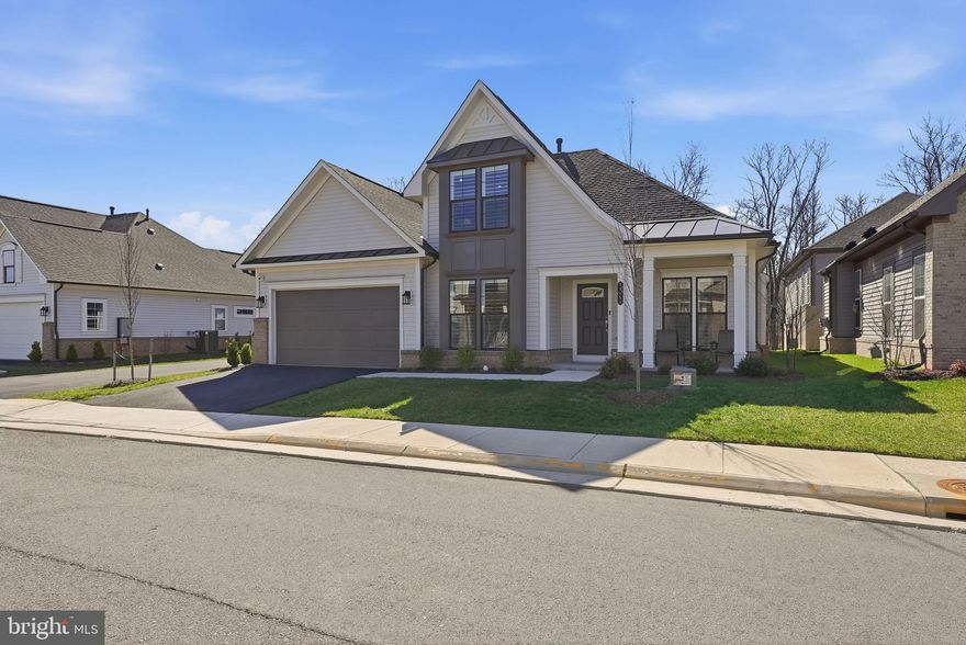 THIS HOME IS GORGEOUS!!! Welcome to this exceptional Miller & Smith Aurora model in the highly sought-after 55+ community of Birchwood at Brambleton, showcasing over $173,000 in premium upgrades and offering the perfect blend of luxury, comfort, and low-maintenance living.  This beautifully designed home features 3 spacious bedrooms, 3 full baths, and an inviting screened-in porch, with an open and airy floor plan that is ideal for both everyday living and entertaining. The gourmet kitchen is a standout, featuring quartz countertops, high-end finishes, and abundant workspace, flowing seamlessly into the dining and family rooms to create a warm and welcoming gathering space. Step outside from the screened-in porch to enjoy the fenced rear yard, perfect for relaxing or entertaining guests.  The thoughtful layout offers convenient main-level living, while additional flexible space provides privacy for guests, hobbies, or a home office. All mounted TVs convey, along with a custom alarm and security camera system, adding both value and peace of mind.

Birchwood residents enjoy one of Northern Virginia’s most impressive active adult amenity centers, including indoor and outdoor pools, a fitness center, aerobics and dance studio, hobby and game rooms, arts and crafts studio, theater, demonstration kitchen, and vibrant social spaces. Outdoor amenities feature pickleball and bocce courts, golf practice facilities with putting green, scenic lakes and fishing ponds, walking and biking trails, community garden plots, gazebo, patio, and fire pit.  Ideally located just minutes from Brambleton Town Center’s shopping, dining, and everyday conveniences, this home truly offers the best of luxury, lifestyle, and location.  Seller prefers closing ASAP with option to rent back through May.