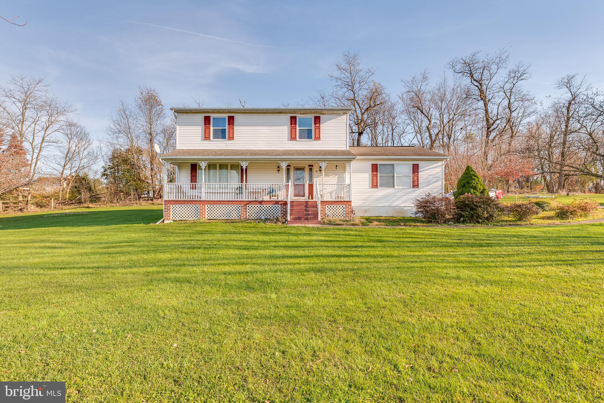 Nice roomy home in a beautiful setting - 1.59 unrestricted acres surrounded by countryside. You'll love the 4 legged neighbors -- horses right across from this home thanks to the large horse farm. Wood floors in most rooms, nice size eat in kitchen, large living room, formal dining room and family room. Newly painted inside. Deck extends the length of the house as does the front porch . Country living in a Convenient location - 6 min to Charles Town, 8 min to Rt 9, and 11 min to Duffields MARC Train. Hard to find a country side unrestricted property in Jefferson County close to shopping and transportation. Seller says bring offers!!!