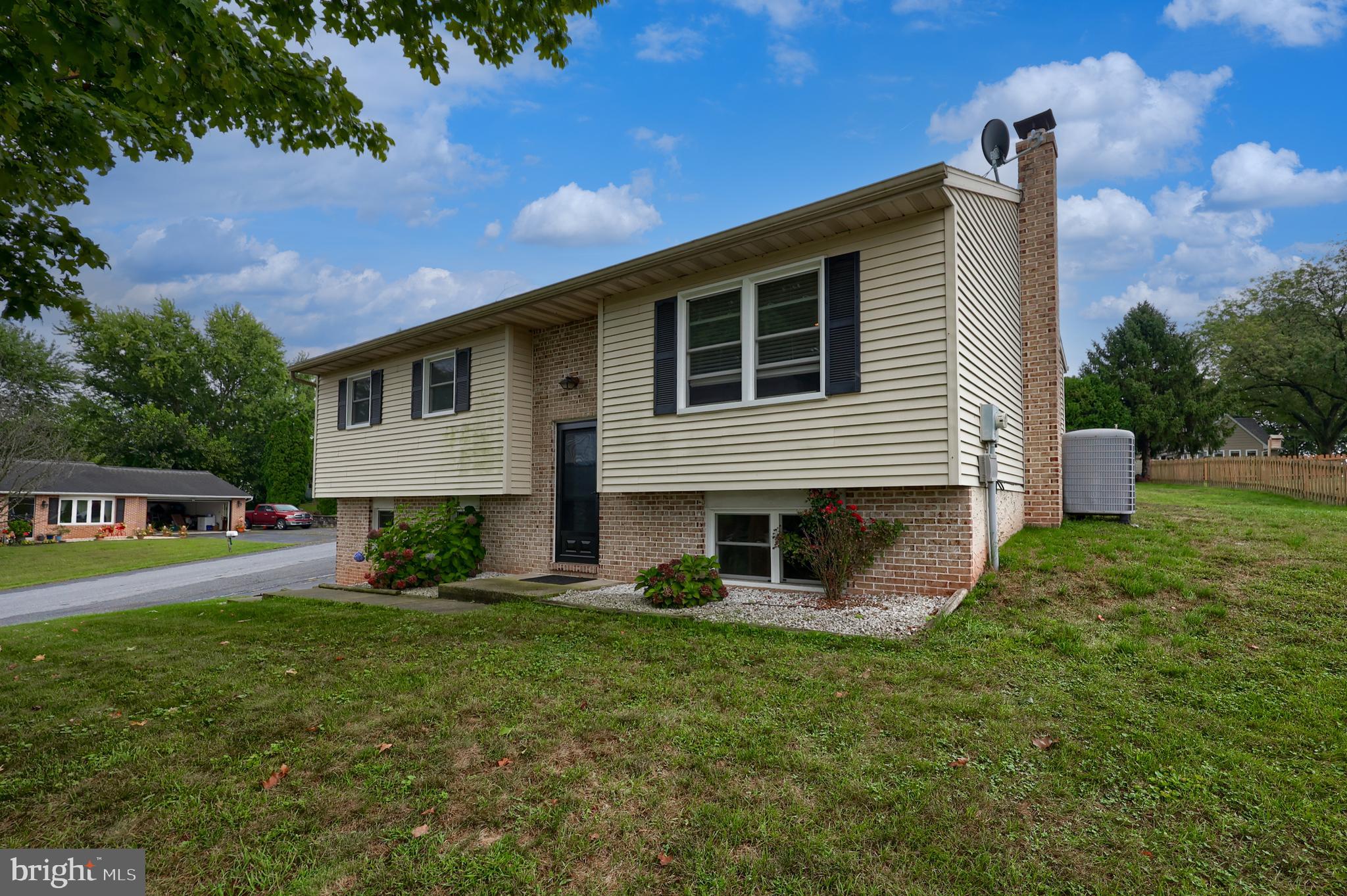 Welcome to your beautiful new bi-level, brick and vinyl home at 979 Daniel Drive in Stevens, PA! Nestled on a spacious corner lot, this well-maintained beauty offers 3 bedrooms, 1.5 baths, and a versatile floor plan designed for everyday living and entertaining. The updated eat-in kitchen/dining area provides the perfect space for casual meals or sit-down dinners. The full bathroom has been beautifully renovated, complete with a new bathtub/shower, and lovely backsplash!
The warm and inviting lower-level family room features a cozy wood pellet stove. The upper level features pull-down stairs to an attic that offers additional storage. Outside, enjoy summer fun in the above-ground pool, a spacious yard for gatherings - and a 2-car side-entry garage that adds both convenience and storage! This home is ready to welcome you!
All windows and exterior doors were replaced in July 2021. The well water features a UV light - plus an additional reverse osmosis system for peace of mind. The wood pellet stove can be used to heat the entire home!
24 hr notice required for showings. Quick settlement/possession possible!