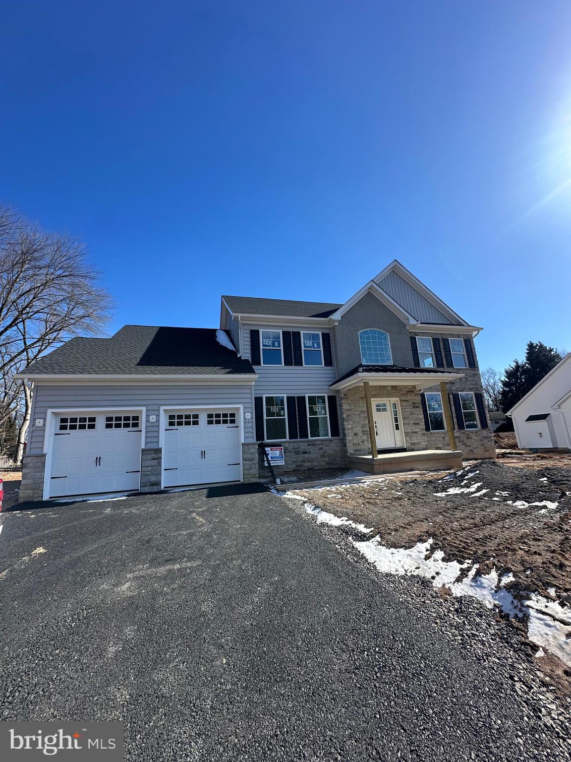 Beautiful luxury new construction in desirable Upper Southampton Township !! Located minutes from all the shopping and eateries at " The Market at Huntingdon Valley " Only 2 available . 4 bedrooms , 2.5 baths main and upper floor . Full large rear walk out basement . 2 car front garage . Appx 2800 sq ft 1st and 2nd floor . appx 1300 sq ft basement . Price is $900k with unfinished basement . $965k with finished basement and full bath in basement . Large half acre lots .
Ask about possible builder/lender incentive for 5.25% interest !!
1st floor offers front door with covered patio roof , 2 story foyer entry . Power room off hall . Off the side to study and laundry room with entrance to 2 car garage . Living room off hall way leading into the formal dining room . Large island kitchen with new appliances including microwave/dishwasher/gas range and refrigerator. stainless steel sink . Large breakfast area off kitchen leading into the family room with gas fireplace and vaulted ceiling . Sliders off the family room to a large 14 x25 foot deck . 2nd floor offers 4 nice size bedrooms engineered hardwoods , all have closets , hall bath with large double sinks and shower tub combo . Primary bedroom with large full primary bath with soaking tub , stall shower and double sink cabinet . Large walk in closet . Large walk out basement with roughed in plumbing for full bath , sump pit and pump . Dual Zone HVAC , 200 amp electric breaker box . Builder is offering a finished basement with full bath at $965k ( thats 65k for 1300 sq ft of finished living space !!) . Expected delivery 60 days from contract . Please do not visit the homes without an appointment - this is a live construction site . By appointment only . All details,dimensions, and finishes are approximate, buyers and buyers agents must do their due diligence with verify all information . The builder reserves the right to substitute finishes and make small changes if needed. Photos are of both houses . Estimated taxes are $11,000.00 please verify with township .