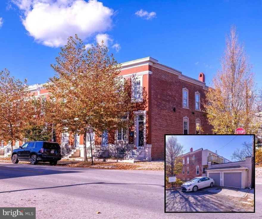 Embrace the ultimate city living experience in this breathtaking brick townhome! Seller offering a lease purchase, and help with closing cost. 
This stunning end-unit townhome boasts gleaming hardwood floors, beautifully renovated bedrooms and bathrooms, and an abundance of natural light. Plus a 2 CAR Garage which is a rare find. 
Enjoy your morning coffee on the private balcony, and appreciate the unique lighting fixtures and grand staircase. 
The kitchen is a masterpiece, featuring newer stainless appliances, quartz countertops, and ample storage. 
Schedule a tour today and experience it for yourself! Don't miss this incredible opportunity!
Discover a perfect blend of modern luxury and urban charm.  Just a short walk to  Patterson Park. Close to Penn Station, John Hopkins, tons of shopping and easy access to major highways.