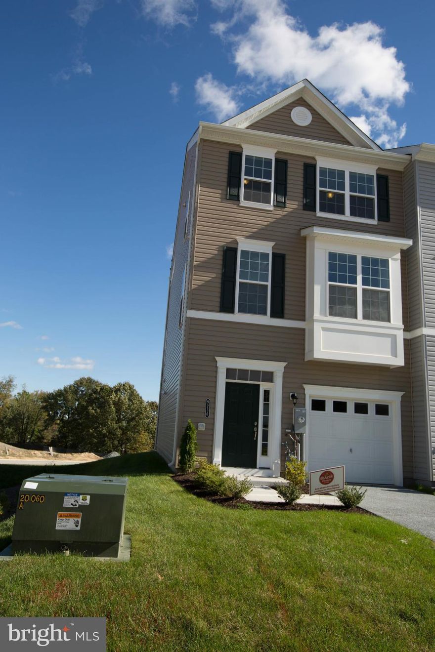Brand New Luxury Townhome Built By Beazer-READY TO MOVE IN! End Of Group & Backs To Open Space! Huge Kitchen W/Expresso Cabinets, Granite Counters, SS Appliances, HW Floors & 12x10 Deck. Closing Assistance Available! A Brand New Community In Reservoir HS District. Minutes From 95 & Laurel MARC Train. Short Walk On Trail To High Ridge Park W/Basketball, Tennis Courts, & Playground-Won't Last Long!
