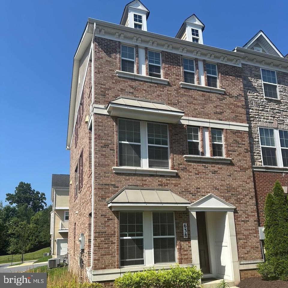 Beautifully Upgraded Brick Front End-Unit Townhouse with approx 2500 sqft on 3 levels. This light filled 3-bedroom, 3.5-bathroom end-unit townhouse features an inviting layout & a 2 car garage. The first level includes an office/Guest Room and a full bathroom, ideal for guests and added convenience. Large windows fill the spacious living room with natural light. The gourmet kitchen is perfect for cooking and entertaining! It boasts a large island, gas cooktop and stainless appliances. Upstairs, the master bathroom and hallway bathroom are luxuriously upgraded. The rear-entry 2-car garage features a Built in Electric Car Charger. This lovely townhome is situated in a very family friendly neighborhood with a playground for kids and a beautiful gazebo. You are only steps away from Bohrer Park which has a gorgeous lake, serene grounds, picnic pavilions, extensive playground, waterpark etc... Downtown Crown is also only a few minutes away where you will find endless restaurants, cafes, shops, groceries, gym and so much more. All of this & only minutes from 270, ICC and Shady Grove Metro station.