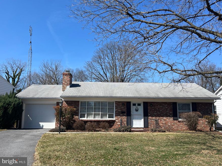 Welcome Home! This charming rancher is located on a quiet cul-de-sac with a family friendly park at the end. Original owner has maintained this property with obvious pride in ownership, and what's not to be proud of. This 2 bedroom, 1 full bath brick home offers a living room complete with a brick fireplace adorn with a beautiful mantel and hearth. The room is bright and welcoming due to a large bay window.  From the living room, you will find a separate dining room beside the eat-in kitchen which has solid wood cabinets, a built in oven and cooktop,. All plumbing in kitchen and bathroom was replaced in 2023. Ready to drink your coffee and start the day? Head to your screened in back patio with views of your secluded back yard, trees and friendly wildlife.  Your attached 1 car garage is an ease to get in and out of thanks to a new garage door opener installed in 2023.  The bathroom is bright and sleek with white subway tiles, vanity, and tub/shower combo.  Your primary bedroom is spacious enough for a king bed and has not 1 but 2 closets! The second bedroom is also roomy with hard wood floors and has a 5 ft closet. The roof was done in 2006 with 30 year shingles. New water heater in 2008.  The full basement offers an abundance of storage or turn it into a  workshop, family room, or whatever else your heart desires. You may not want to leave this tranquil oasis, but if you do you are only minutes from all major shopping and commuter routes. Schedule your showing before this one is gone!