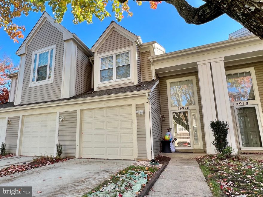 Wonderful opportunity to own in highly-sought Scenery Point Condominiums Subdivision! This townhome features a one-car garage with a driveway, a renovated main floor, a renovated upper bathroom, and a newer roof. There is a walk-out sliding door to the rear patio, 2 bedrooms, 2 full bathrooms, 1 half bathroom, a washer and dryer, and a wood-burning fireplace. Located a short drive from groceries, restaurants, schools, shopping, outdoor recreation, and nature areas. Minutes from major commuter routes such as I-270 and Frederick Rd.