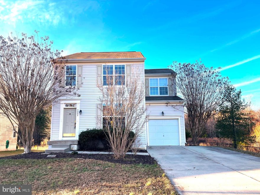 Luxury 4BR 3.5FB home with finished basement and 1 car garage backing to the privacy of a community pond.  Large kitchen with center island breakfast bar, dining area and family room with pond views.  Separate living room.  Main level laundry area.  Primary Bedroom suite with large walk-in closet.  Basement with large rec room, full bath, a finished room with a walk-in closet, an unfinished utility room and separate storage room.  2 car wide concrete driveway.  Pets case-by-case basis.  Close to PAX