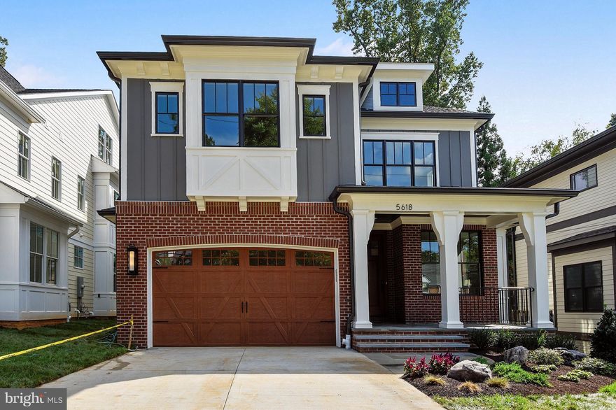 100% Completed! 1 of 3 Amazing new Arts & Crafts built by award-winning Douglas Const (Best Green Bldr-Beth Mag) 4 fin lvls, 6BR, 5.5BA, chef's kit, 1st flr mud rm w/built-ins & liv rm. 2nd flr owners suite w/WICs, dressing area & spa BA, 3rd flr BR, FB & loft. Fin lwr lvl-rec rm, game rm, exercise rm, BR, FB. 2 car garage, patio w/Grill Area, covered frnt porch. In Whitman cluster.