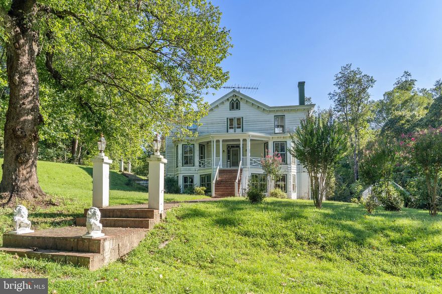 Hazeland Farm is about 850 acres bordering Rappahannock and Culpeper Counties in Boston, Virginia with the Hazel River meandering through it. The farm is rich in character and historic charm with gorgeous mountain views and over a mile of frontage on the Hazel River. Streamside management zones have been well protected over the years for access.  There is an abundant wildlife habitat sprinkled with wild turkey, deer, fox, songbirds, and rabbits. Hazeland was once the home of a renowned local fox hunter who purchased it to keep his foxhounds from getting onto the main roads. Hazeland is currently used for cattle and hay. The "north side" of the River on Turkey Ridge Rd makes over 1000 round hay bales each year. On the south side of the river, at the end of Hazeland Lane,  there is fenced cattle pasture land with spring fed streams and mixed timber with many hilltop views of Skyline Dr. There are multiple access points from the state roads.

The farm is a wonderful retreat from the northern Virginia traffic and the hectic life yet it's only about an hour's drive to Dulles airport.  On the South side, is the main complex with it's 5BR; 3.5 BA antebellum style home. The large screened porch hosts wonderful views of the pond and further out onto a large river bottom where the wildlife comes to graze at dusk. The peacefulness is something to experience at the end of a long day. The pre-Civil war home has been keep in good condition with many original features but still needs some updating. The farm is  eligible for conservation easements, if the buyer so desires  OR, divide it into large lots - a great investment opportunity.  
A video tour is available.