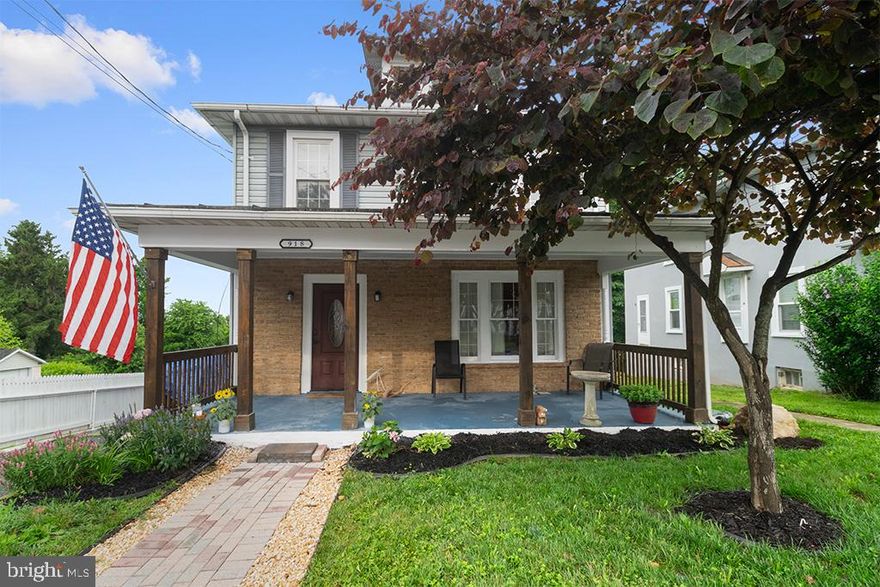 Welcome to 918 Main St, Hampstead, MD - A charming piece of Carroll County History!!
Step into timeless elegance with this beautifully maintained home, over 100 years old, where historic charm meets modern comfort. Every upgrade has been thoughtfully completed, blending original character with today’s desired features. Enjoy mornings or evenings on the stunning covered front porch and take advantage of the private driveway and fully fenced, level backyard -perfect for gatherings, play, or peaceful relaxation. Inside, the traditional floor plan offers flexibility with barn doors that allow you to create intimate spaces or open areas ideal for entertaining. Rich hardwood floors flow through the entry and dining areas, adding warmth and charm.The spacious kitchen features stainless steel appliances, an eat-in nook, and a pastoral view into the entertainment room complete with a cozy fireplace – perfect for chilly Maryland winters.The fully finished basement provides even more living space, complete with a full bathroom and laundry area – ideal for a guest suite, office, or recreation room.Don't miss the opportunity to own this one-of-a-kind home that blends the best of historic architecture with modern living. Come experience 918 Main Street and make it your own piece of Carroll County history! *Roof -2024  *Water Heater - 2024  *HVAC - 2022  *New Windows -2025  *New siding on addition -2025