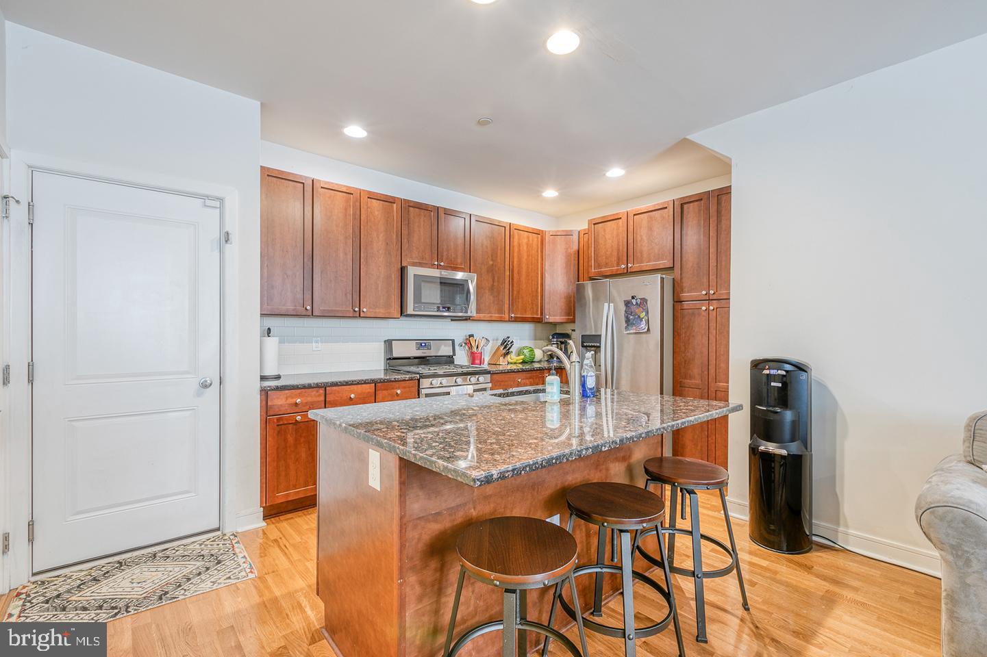 Available 7/1
A truly magnificent 4 bedroom, 3.5 bathroom home with garage parking in the Devil’s Pocket section of Graduate Hospital, just a few blocks from the South St Bridge, Schuylkill River Park and Path, the O’Connor Public Pool, Amazon Hub Locker, Rival Coffee Brothers, Giant Heirloom Market, South Square Grocery, Grace Tavern and so much more!! The first floor of this condo has an open layout kitchen and living room with hardwood floors, recessed lighting, ceiling fan and powder room. The kitchen features a large island counter/cabinet space, granite countertops, beautiful cabinetry, a garbage disposal, and stainless steel dishwasher, microwave, refrigerator and gas cooking stove/oven. Downstairs in the finished basement is a large bedroom or living room with a full ensuite bathroom and an additional den space for a play room or office. The second floor features the second full bathroom, two more spacious bedrooms, each with large closets, washer/dryer and the master suite complete with a walk in closet, balcony, and master bathroom that includes a double vanity sink with a granite countertop, large tub, standing glass shower and water closet. This home also includes central air/heat.
Lease Terms: Generally, 1st month, and 1 month security deposit due at, or prior to, lease signing. Other terms may be required by Landlord such as last month’s rent upfront. $65 application fee per applicant. Tenants are responsible for: electricity, gas (if applicable), cable/internet and $10/mo technology fee. Water is a flat monthly fee of $105. Additional fees or requirements may be applicable for units with Homeowners or Condo Associations. Landlord Requirements: Applicants to make 3x the monthly rent in verifiable gross income, credit history to be considered, no evictions within the past 5 years, and must have a verifiable rental history with on-time rental payments. Exceptions to this criteria may exist under the law and will be considered. Cosigners will be considered.
*Pets owner permission required; $500 non-refundable pet deposit