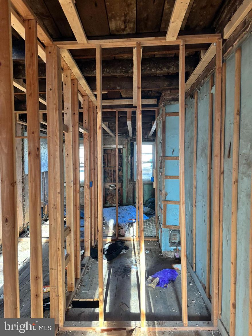Renovation opportunity in the heart of Pigtown. Property has been gutted and partially framed. Finish the renovation and have a great rental or flip for profit. Close to downtown, stadiums, I95, schools, shopping and much more. Property sold "as is".