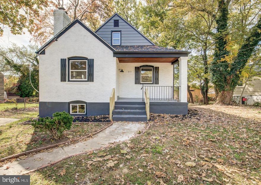 ****Stainless Steel Appliances, New Roof, Refinished Hardwood floors, New Kitchen Cabinets and Countertops with custom Cup washer installed and ready to tackle the dirtiest cups!***This newly renovated gem offers the perfect blend of modern comforts and classic charm. As you step inside, you'll be greeted by the gleaming, newly refinished hardwood flooring, creating an inviting and warm atmosphere throughout the main living spaces. The kitchen and bathrooms feature brand new tile flooring, adding a touch of contemporary elegance to the home.

The heart of the home, the kitchen, has undergone a complete transformation. It now boasts brand new cabinetry, sleek countertops, and stainless steel appliances. Cooking and entertaining in this space will be a delight!

With three well-appointed bedrooms and two bathrooms, additional den in basement can be used as 4th Bedroom (NTC),there is ample space to accommodate your family's needs and guests. The bathrooms have been thoughtfully updated with modern fixtures and finishes.

One of the highlights of this property is the fully finished basement, complete with a separate entrance for added convenience and privacy. This versatile space can be used as an in-law suite, a cozy family room, or even a home office. The presence of a kitchenette in the basement further enhances its functionality, making it an excellent area for entertaining or accommodating guests.

The house comes with the convenience of a washer and dryer, taking care of your laundry needs effortlessly. You can also enjoy the extra space for storage or utility purposes.

Outside, the yard is fully fenced, providing a serene space for kids to play or for you to unwind. The backyard porch is an absolute delight. This area provides the perfect spot for your BBQ grill. There is private parking for two cars and street parking, that ensures you never have to worry about finding a spot, and the easy access to major roads makes commuting to Washington D.C. a breeze.

The location of this property is a true standout feature. Nestled in a convenient neighborhood, you'll find yourself just a short distance from the vibrant energy of Washington D.C. Enjoy all the cultural attractions, dining, and entertainment the city has to offer, while still being able to retreat to your Hyattsville home.

Not to be overlooked, this property comes with the added bonus of a brand new roof and new gutters.  Don't miss this incredible opportunity to own a completely renovated and stylishly appointed residence in a sought-after location. Schedule a viewing today and make 7215 E Ridge Drive your new home sweet home! . Owner is RE agent.