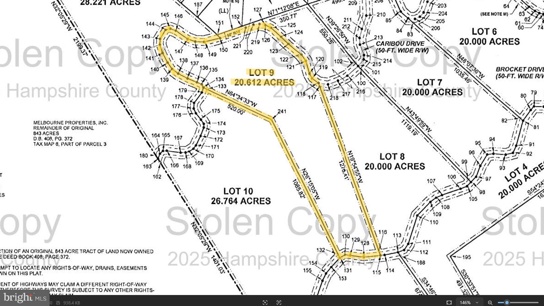 SHADOW KNOLLS - Land