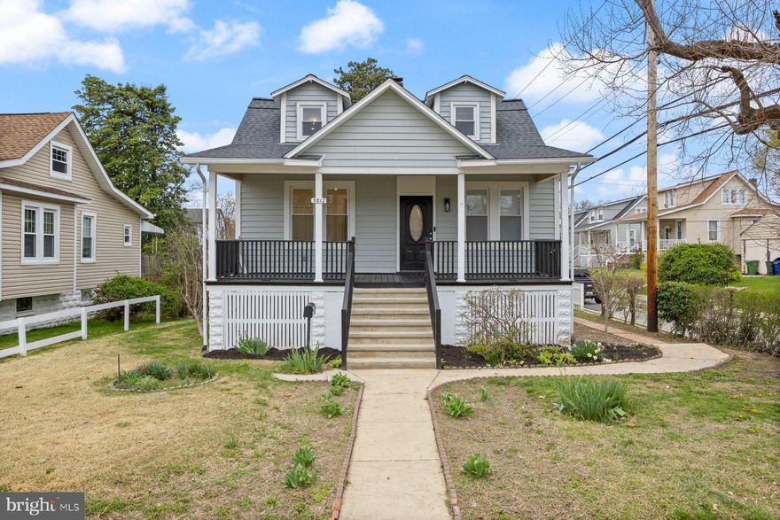 Newly remodeled and move-in ready 5BR/2.5BA Craftsman style home located on a corner lot in a quiet neighborhood.   Make your way past the maintained front yard to the front porch of your new home.  Open the door into a home filled with elegant and recessed lighting, a soft color palette, luxury flooring, and tons of natural light.  The main floor features the open floor plan homeowners are seeking throughout the large living room, dining room and kitchen with a breakfast nook.  The kitchen features mixed metals with gold and stainless accents throughout, and boasts plenty of cabinets, a separate pantry, stainless steel appliances, sleek quartz countertops with waterfall edges, a beautifully tiled backsplash, and a stainless sink under a window.  The breakfast nook is bright and offers a french door to a large wood deck which overlooks the fenced yard.  Down the hall is a newly remodeled full bath, and two sizable bedrooms, one with a double closet.  On the second floor is a large primary bedroom with two walk-in closets, a spacious secondary bedroom, and a half bath.  The lower level is finished offering the fifth bedroom, a full bath with walk-on shower, a spacious family room, laundry, storage, and a walk-out to the fenced yard.  The side yard offers plenty of green space and possibilities with off street parking for two-cars.  This home is move-in ready with so much to offer new homeowners and is located within close proximity to shopping, restaurants, and commuter routes.