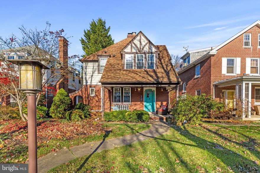 Welcome home to this storybook 1936 brick Tudor tucked into Grandview Heights neighborhood. With 1520 sqft. above grade and an additional 672 sqft. of finished lower level space, this home blends historic character with comfortable everyday living. 

The main level features original hardwood floors, a stone wood-burning fireplace, and a timeless architectural details that give the home its signature warmth. The kitchen and dining area flow naturally toward the outdoors, where you'll find a fenced-in yard complete with a serene Koi pond - perfect for relaxing or entertaining. 

Upstairs, you'll find three well appointed bedrooms and a full bath. A standout bonus is the creative attic space, once used as a cigar lounge and recently transformed into a cozy kids' hangout-ideal as a studio, reading nook, or imaginative retreat. 

The finished lower level offers additional living space with endless potential for media room, home gym, or office. With classic Tudor charm, unique history, and a walkable neighborhood setting, this Grandview Heights gem is ready to welcome its next chapter.