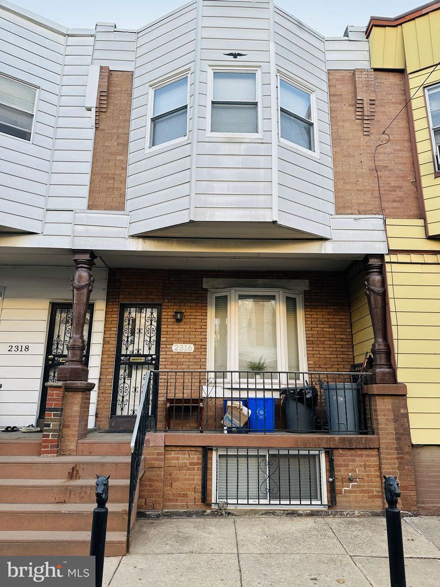 Nice home is a part of the vibrant West Passyunk neighborhood. This well maintain 3-bedroom 1.5 bathroom combines original character with modern amenities, hardwood floor throughout, walk into the home to find a large open living area dining room combo with a powder room, wood kitchen cabinet, upstairs 3-bedroom 1 full bathroom, make your appointment