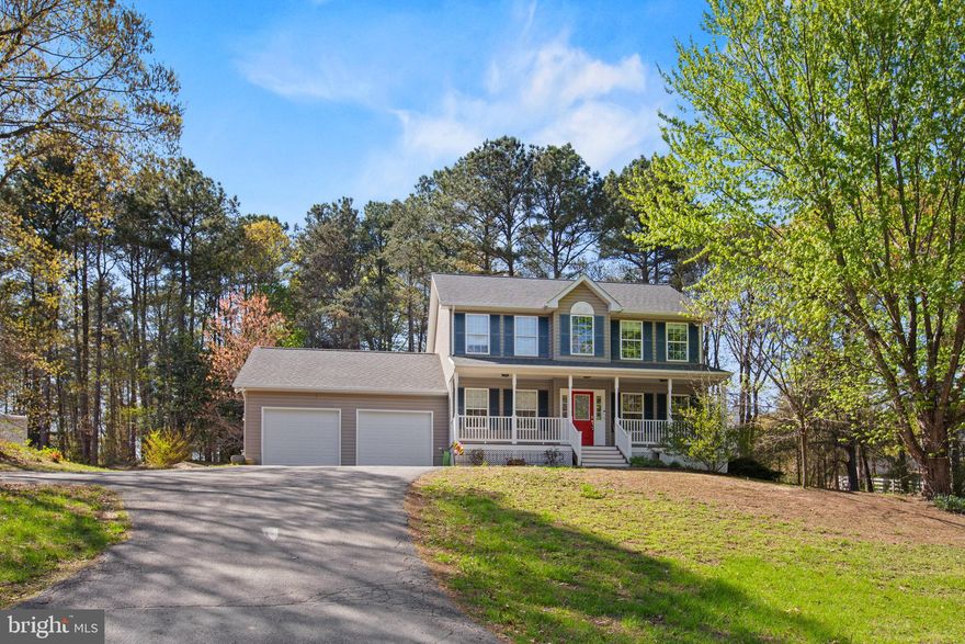 Perched atop a scenic hill in the sought-after community of Oriole Landing, this beautiful home at 6115 Canary Lane in St. Leonard offers the perfect blend of comfort, space, and charm.

This spacious residence features 4 generously sized bedrooms and 3.5 bathrooms, providing plenty of room for both everyday living and entertaining. A welcoming front porch sets the tone, offering a peaceful spot to relax and take in the views, while the large back porch, deck, and pool create an ideal space for outdoor gatherings,  summer cookouts, or simply enjoying the surrounding nature.

Inside, the home is thoughtfully designed for convenience and functionality, boasting two separate laundry areas—one conveniently located just off the garage for easy everyday use, and another in the basement for added flexibility. The layout supports both busy lifestyles and comfortable living, with ample room to spread out.

With its prime location, desirable neighborhood, and well-appointed features, this home combines privacy, practicality, and inviting spaces—making it a standout opportunity in Oriole Landing.