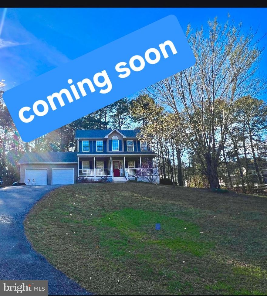 Perched atop a scenic hill in the sought-after community of Oriole Landing, this beautiful home at 6115 Canary Lane in St. Leonard offers the perfect blend of comfort, space, and charm.

This spacious residence features 4 generously sized bedrooms and 3.5 bathrooms, providing plenty of room for both everyday living and entertaining. A welcoming front porch sets the tone, offering a peaceful spot to relax and take in the views, while the large back porch, deck, and pool create an ideal space for outdoor gatherings,  summer cookouts, or simply enjoying the surrounding nature.

Inside, the home is thoughtfully designed for convenience and functionality, boasting two separate laundry areas—one conveniently located just off the garage for easy everyday use, and another in the basement for added flexibility. The layout supports both busy lifestyles and comfortable living, with ample room to spread out.

With its prime location, desirable neighborhood, and well-appointed features, this home combines privacy, practicality, and inviting spaces—making it a standout opportunity in Oriole Landing.